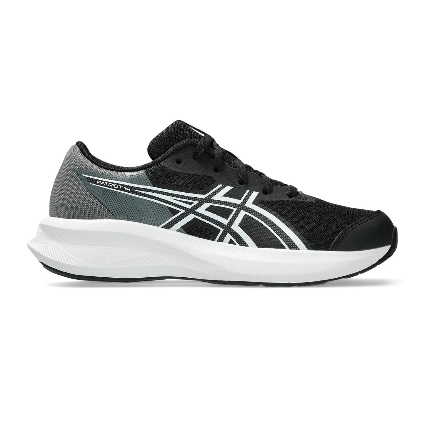 ASICS PATRIOT 14 GS Neutrální obuv Děti - černá, bílá