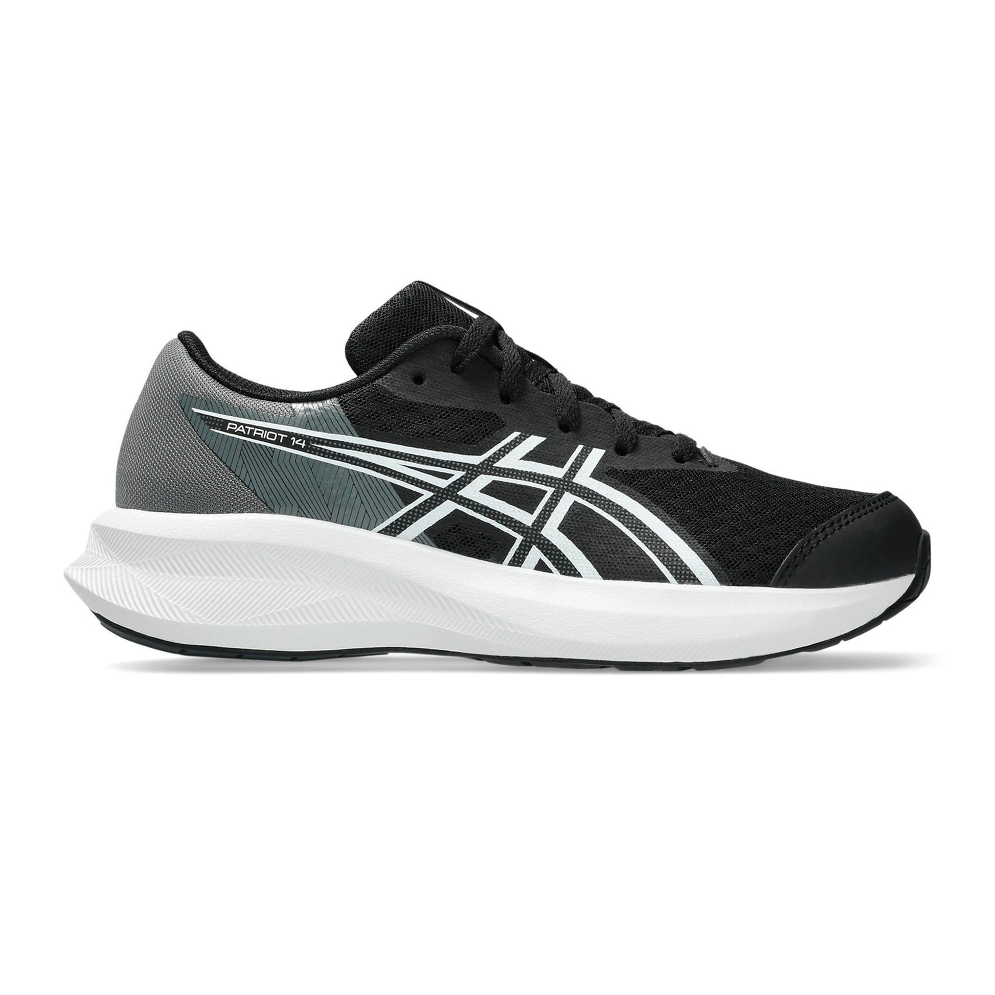 ASICS PATRIOT 14 GS Neutrální obuv Děti - černá, bílá
