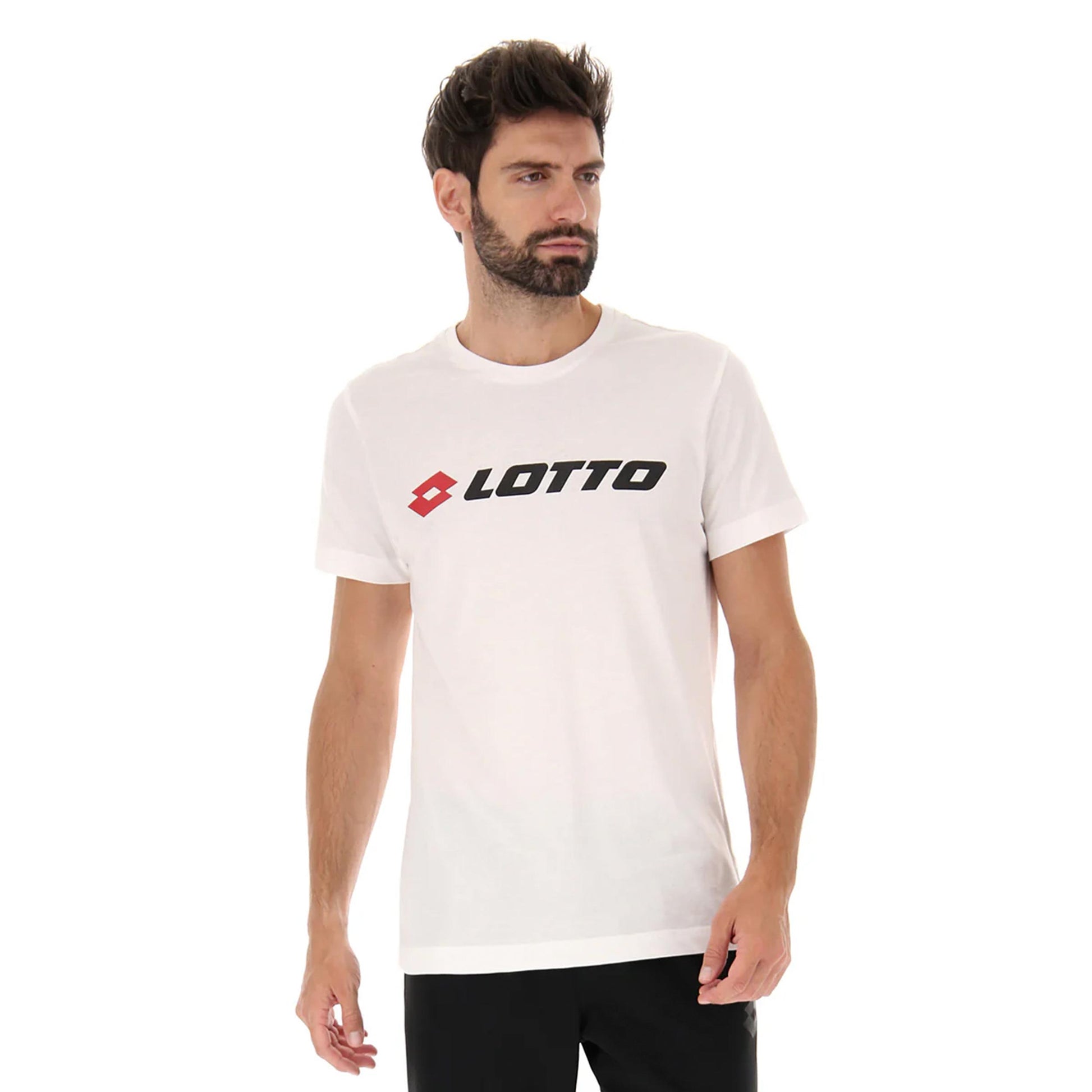 Lotto MSC II Logo Tričko Muži - bílá, tmavě modrá