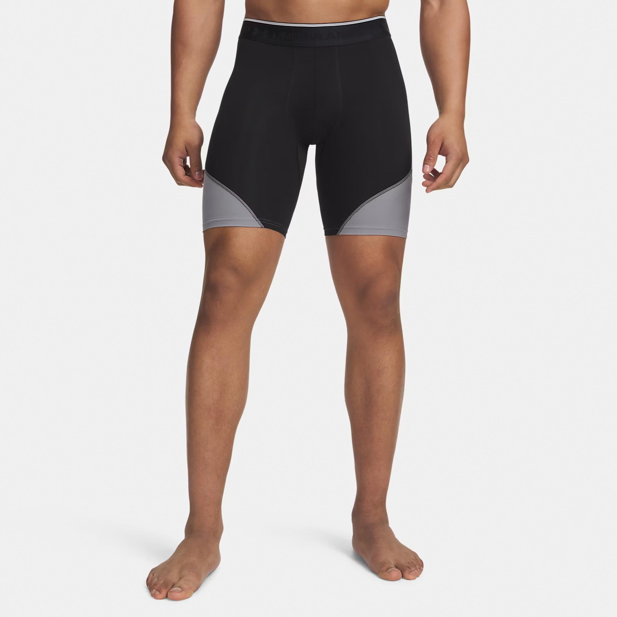 Under Armour Elite Long Šortky Muži - černá, stříbrná