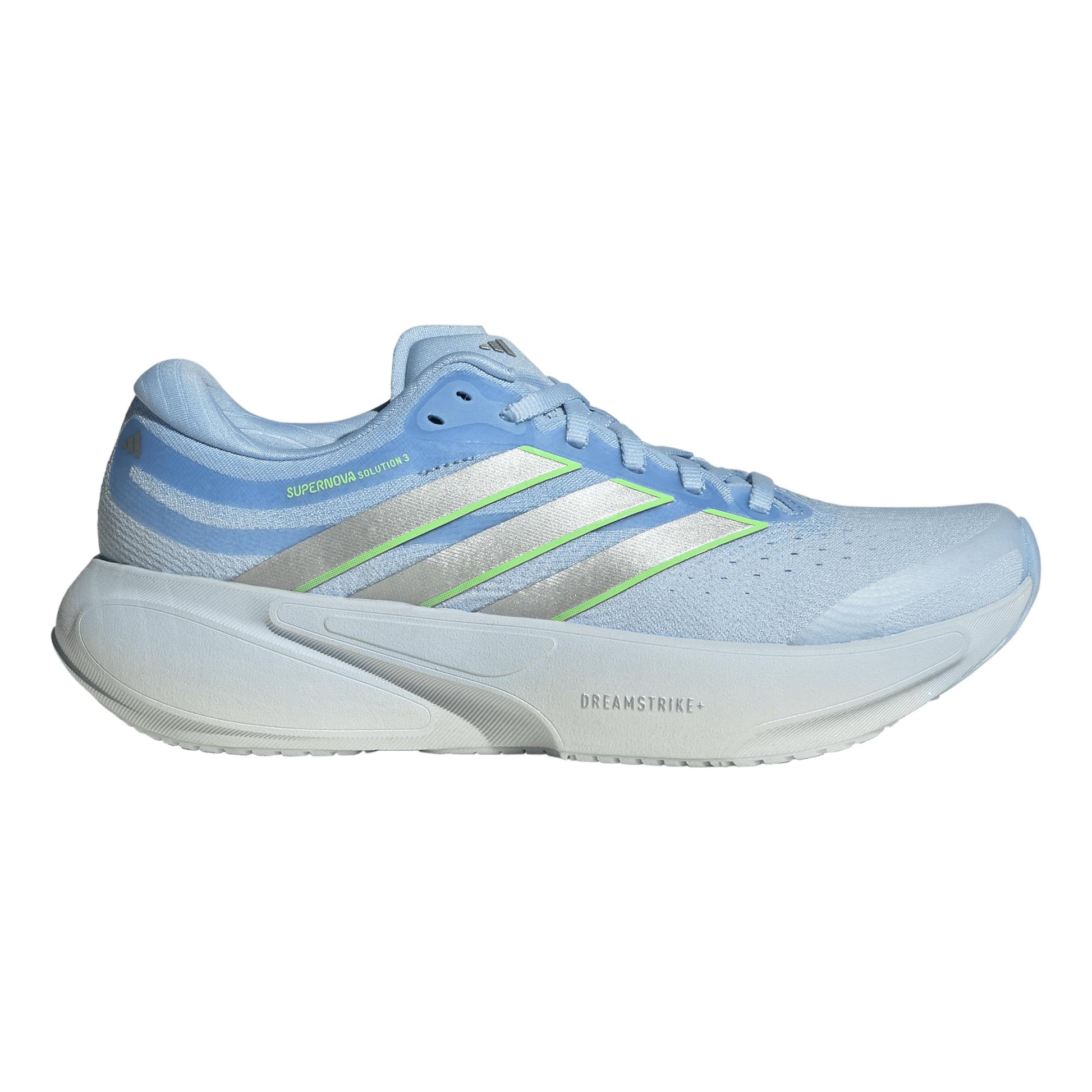 adidas Supernova Solution 3 Stabilní obuv Dámy - světle modrá, limetková