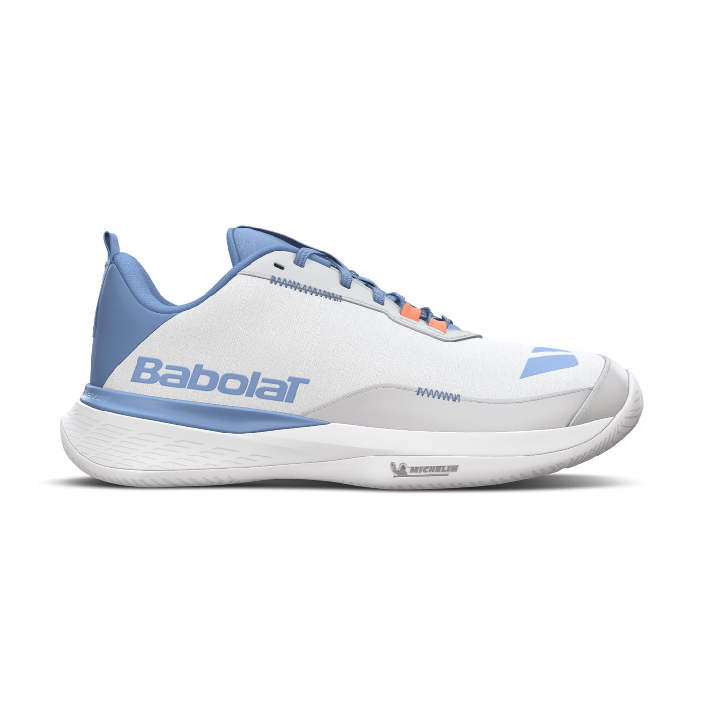 Babolat SFX EVO AC Obuv na všechny povrchy Dámy-bílá, světle modrá