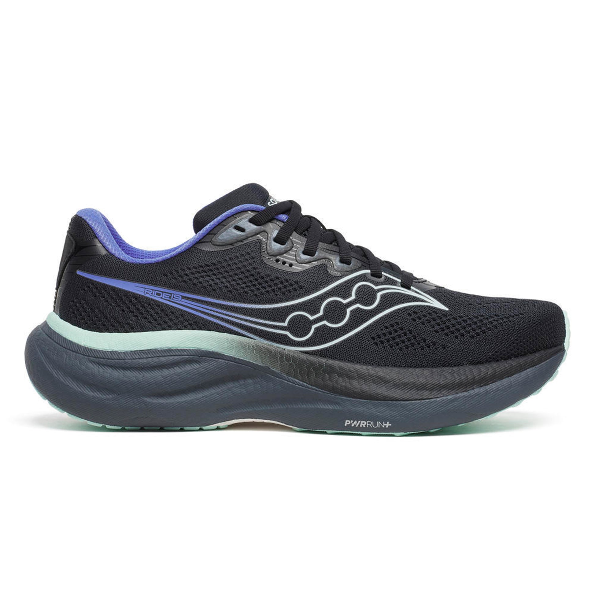 Saucony Ride 19 Neutrální obuv Dámy-černá, mint
