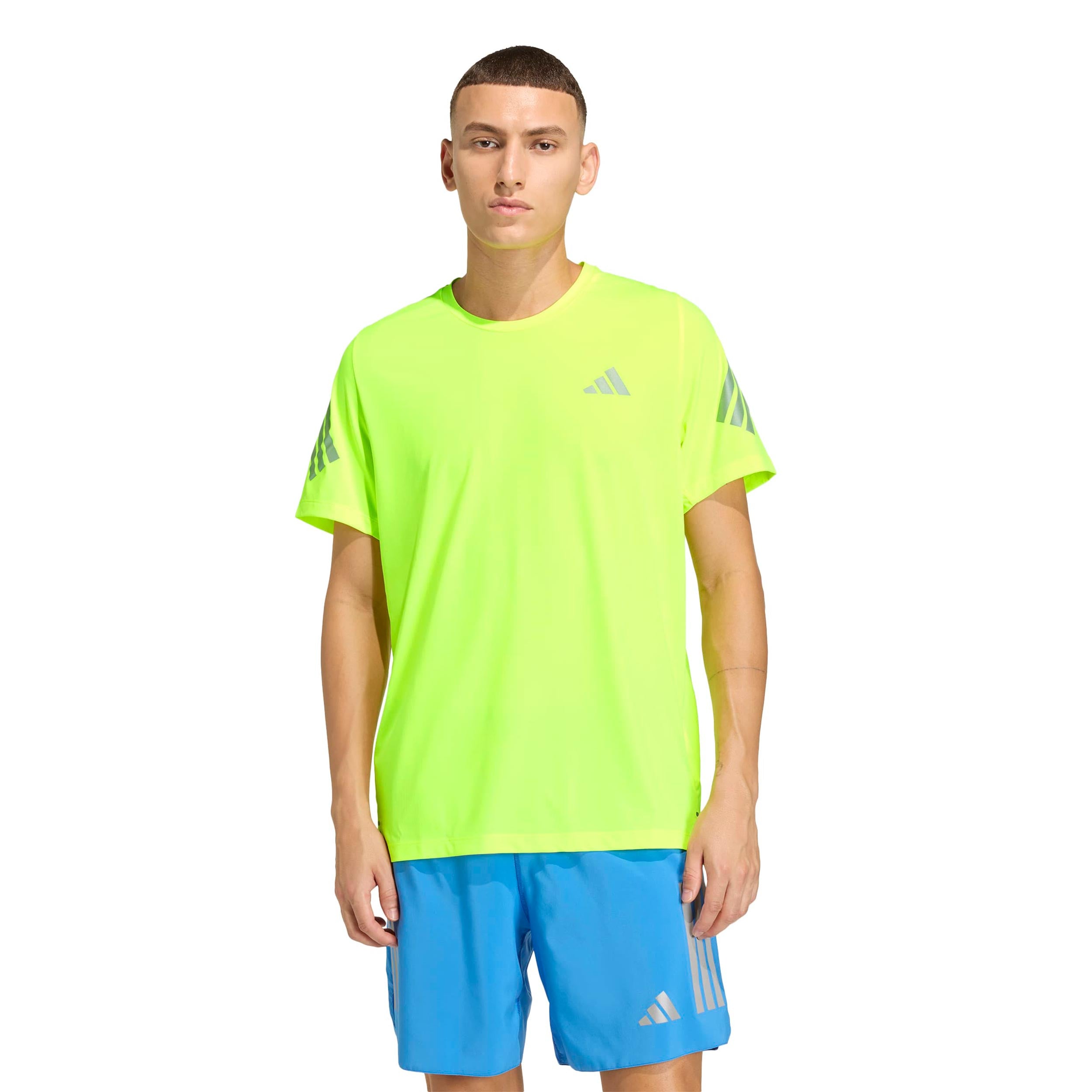 adidas adi365 Běžecké tričko Muži - neonově žlutá