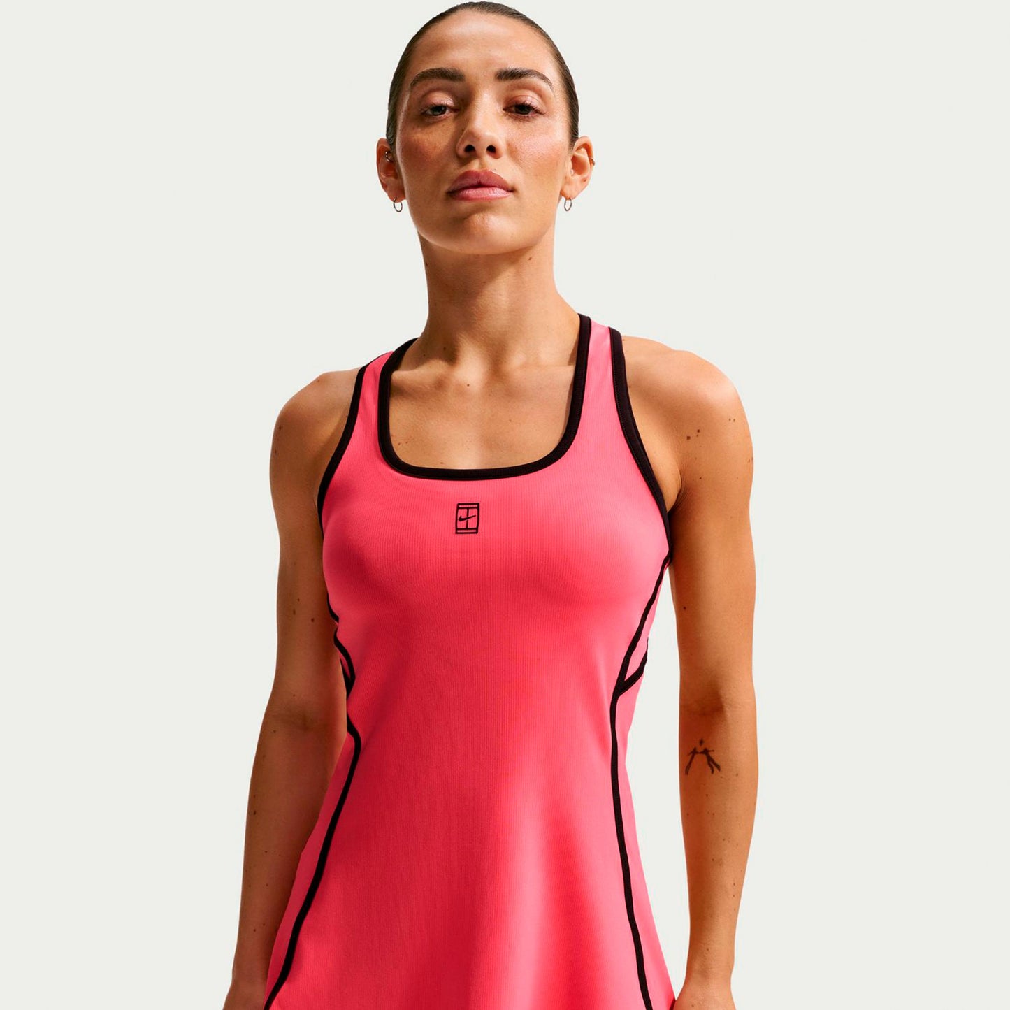 Nike Court Dri-Fit Advantage Šaty Dámy-korálová