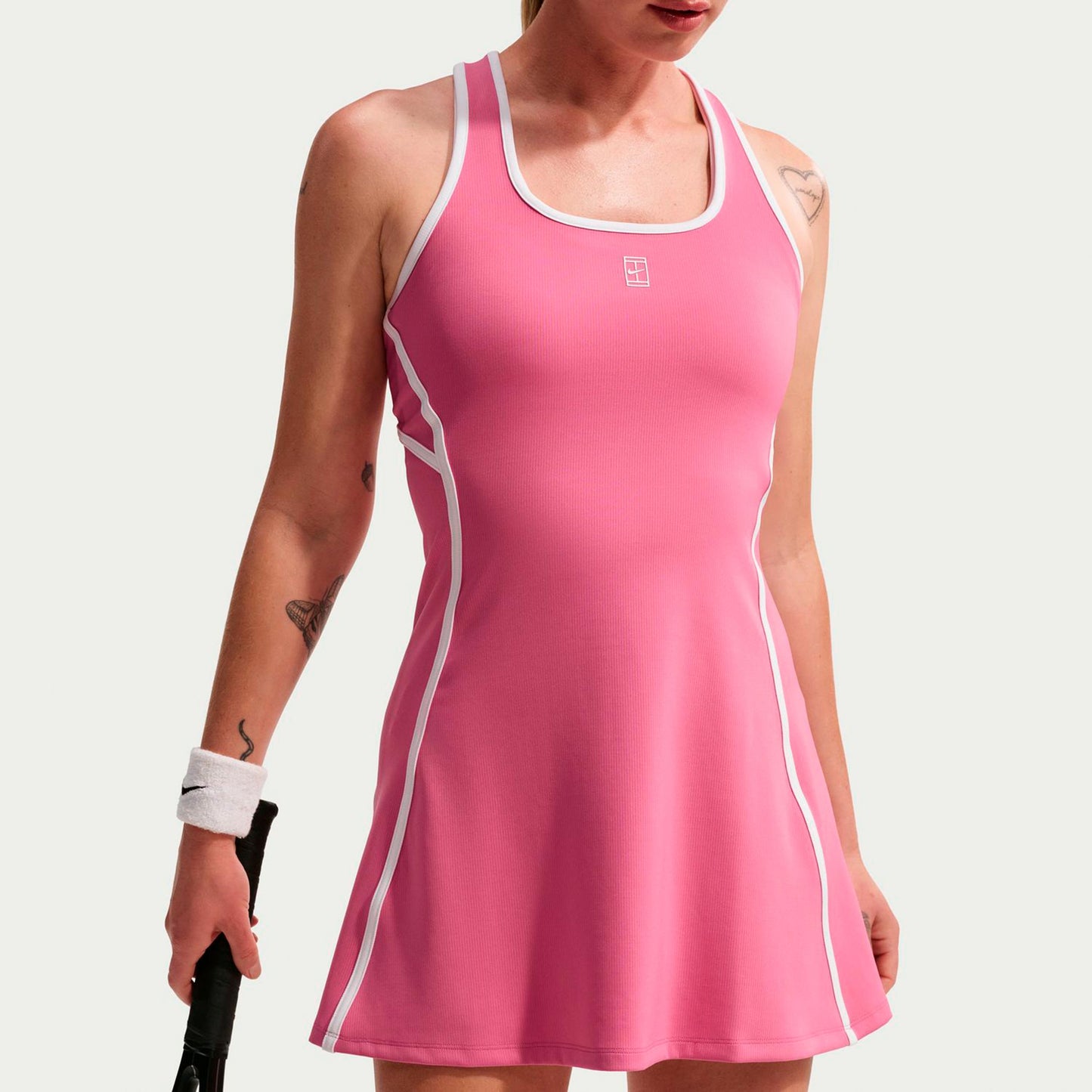 Nike Court Dri-Fit Advantage Šaty Dámy - růžová