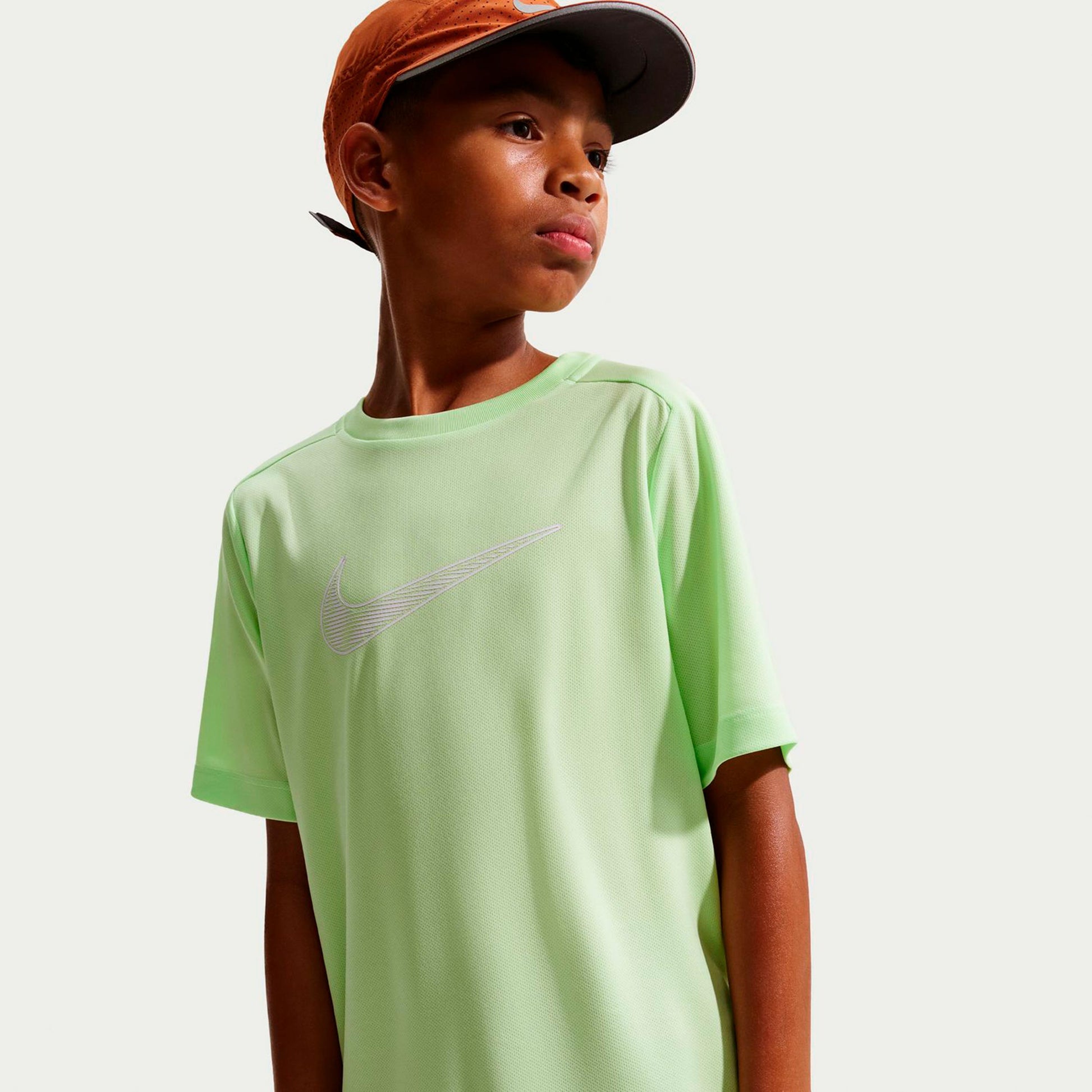 Nike Dri-Fit Multi  Tričko Chlapci-limetková