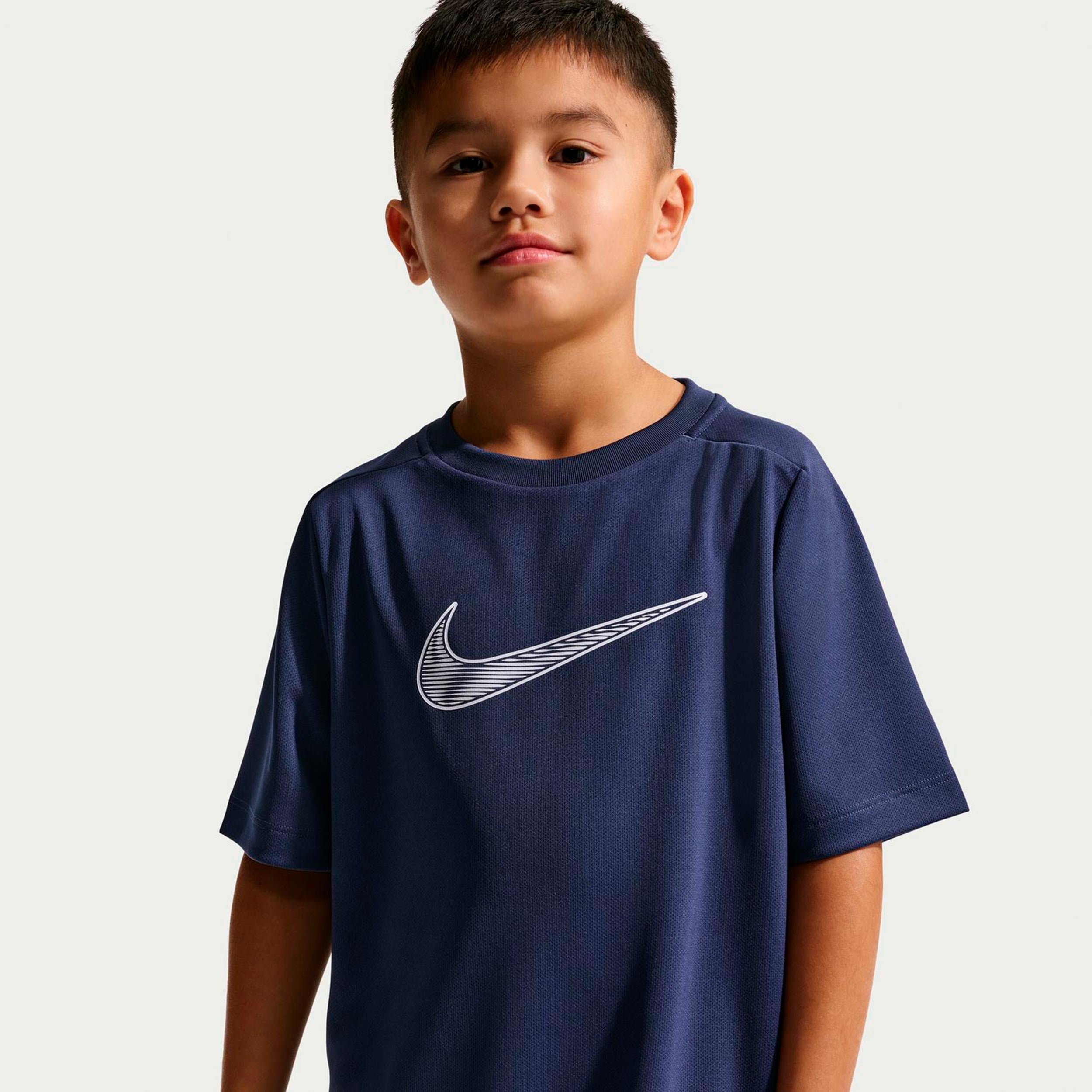 Nike Dri-Fit Multi  Tričko Chlapci - tmavě modrá