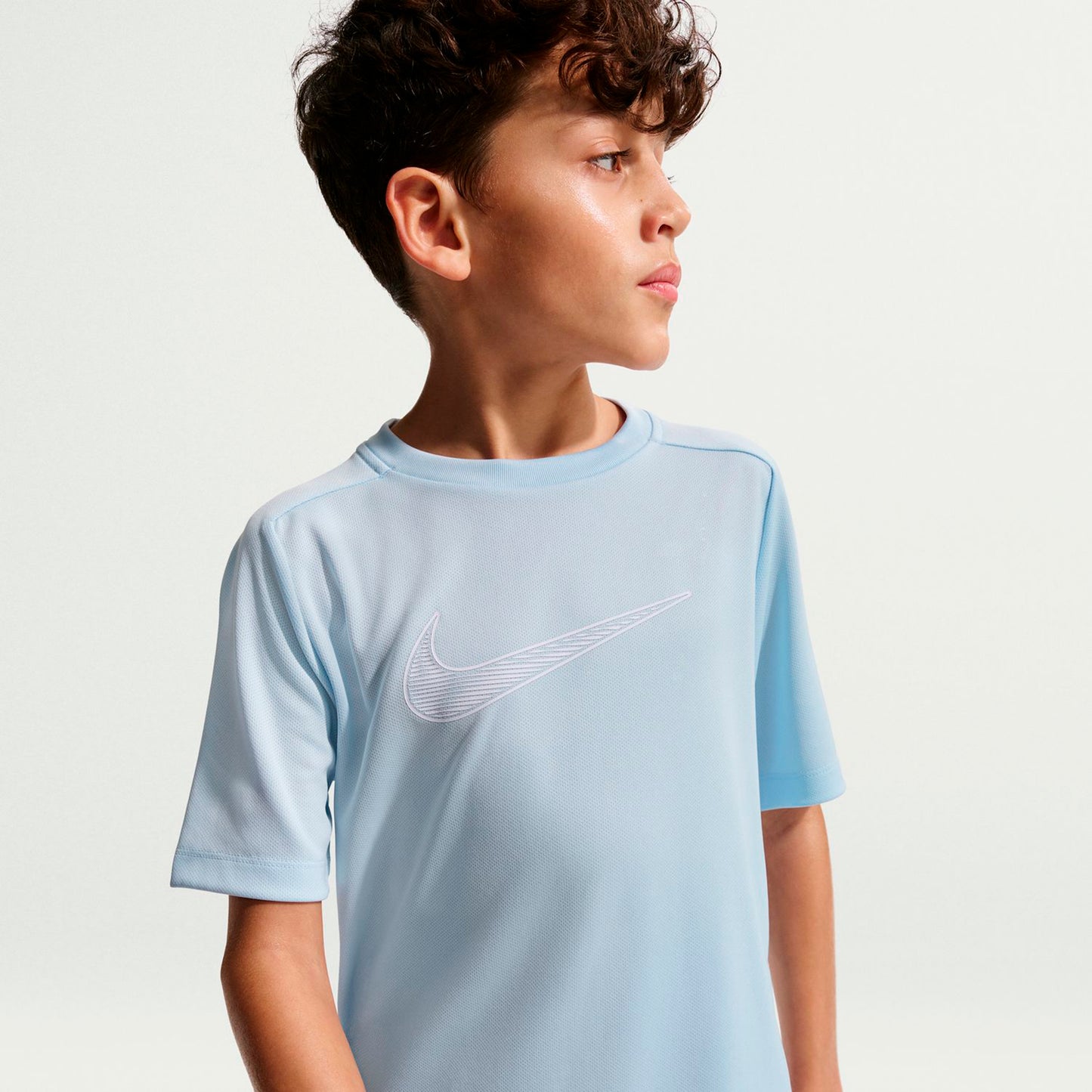Nike Dri-Fit Multi  Tričko Chlapci - světle modrá, bílá