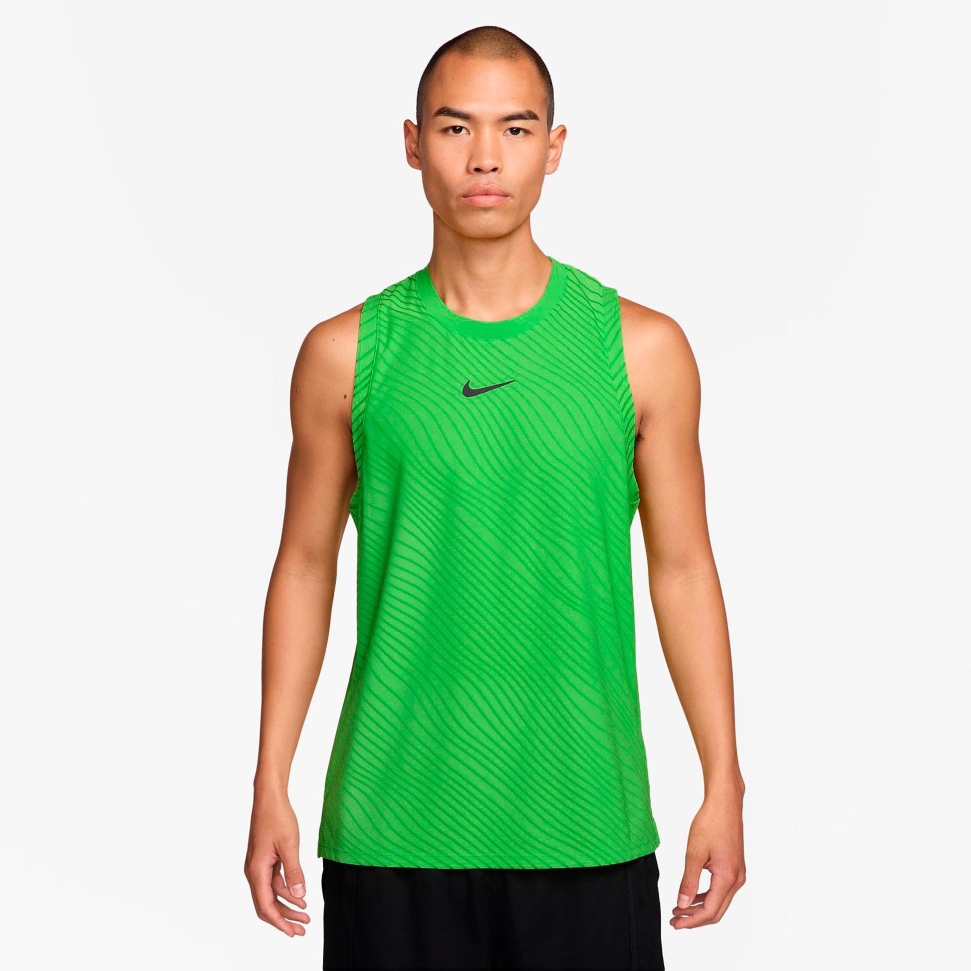 Nike Carlos Alcaraz Court Dri-Fit Advantage Slam Sportovní tílko Muži-zelená