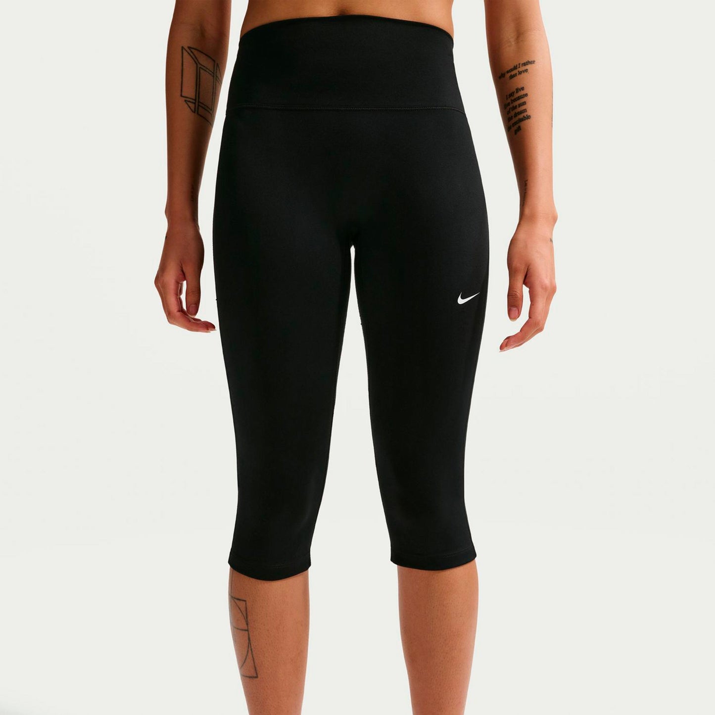 Nike Dri-Fit One High Rise Těsné Dámy-černá