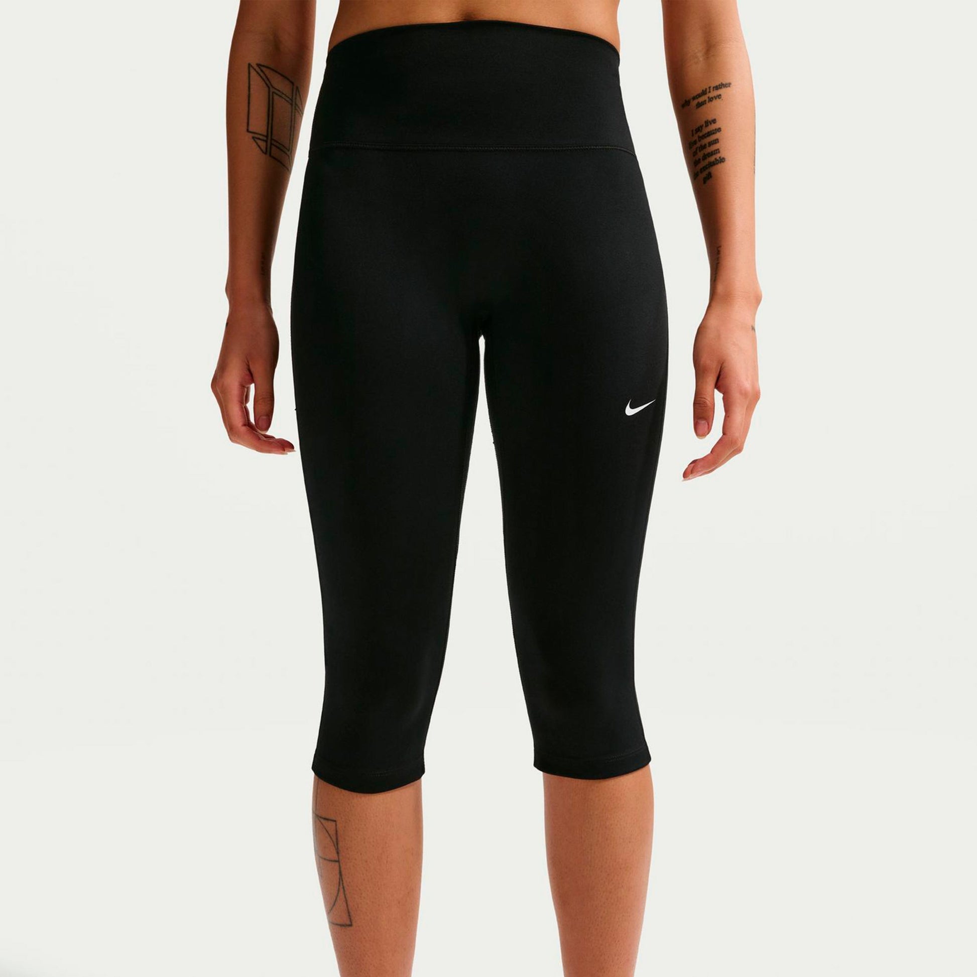 Nike Dri-Fit One High Rise Těsné Dámy-černá