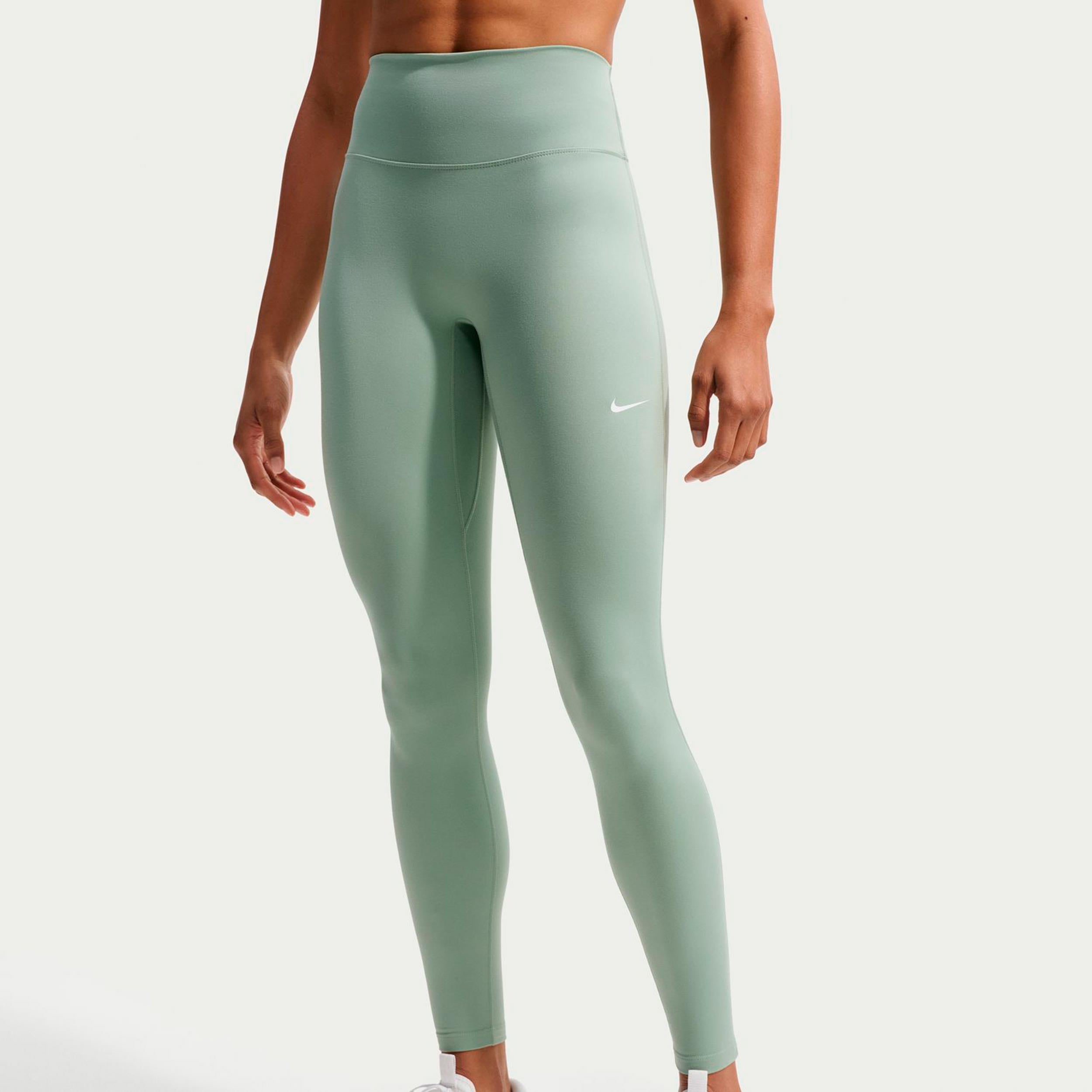 Nike Dri-Fit One High Rise Těsné Dámy - šalvěj