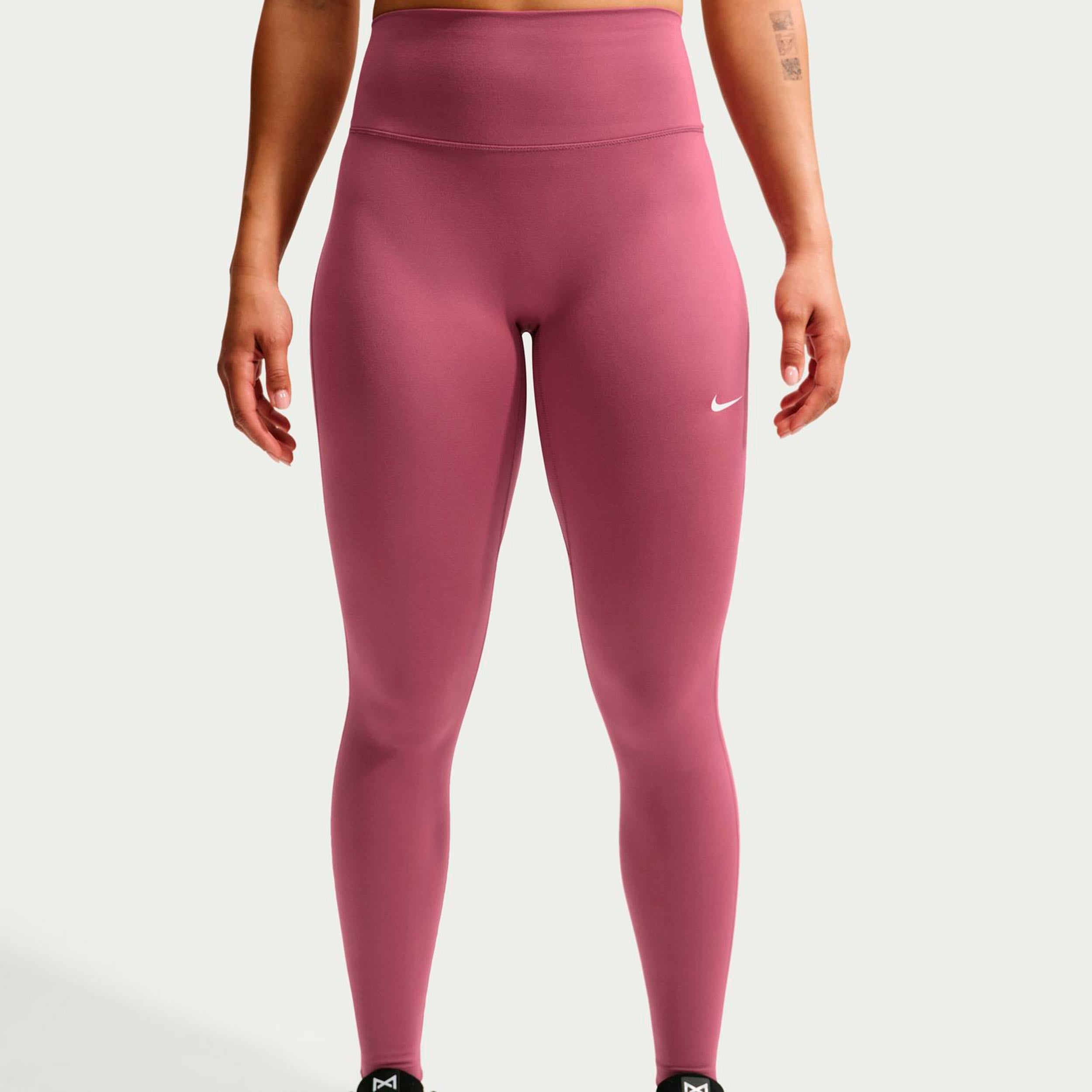 Nike Dri-Fit One High Rise Těsné Dámy - fialová