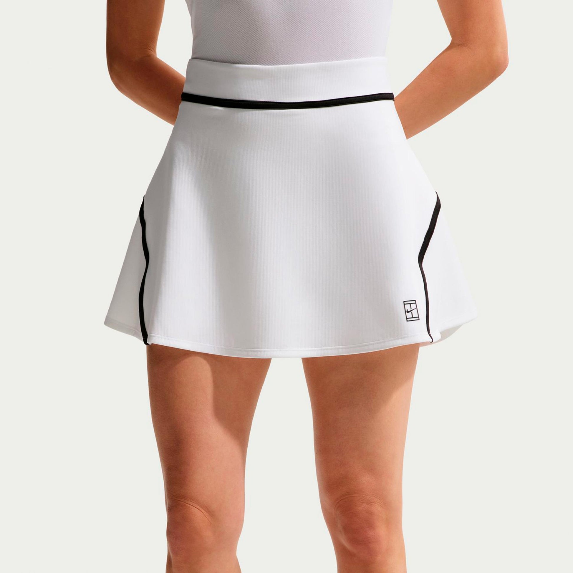 Nike Court Dri-Fit Advantage High Rise Sukně Dámy-bílá