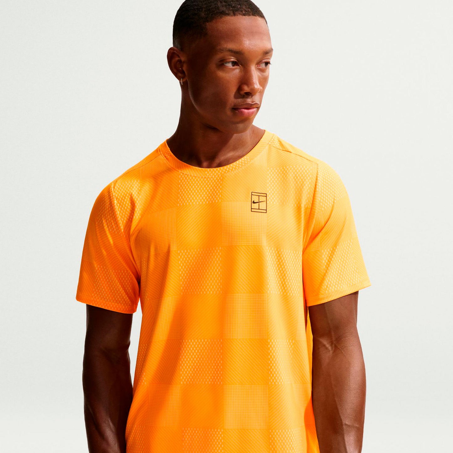 Nike Carlos Alcaraz Court Dri-Fit Advantage Tričko Muži-oranžová