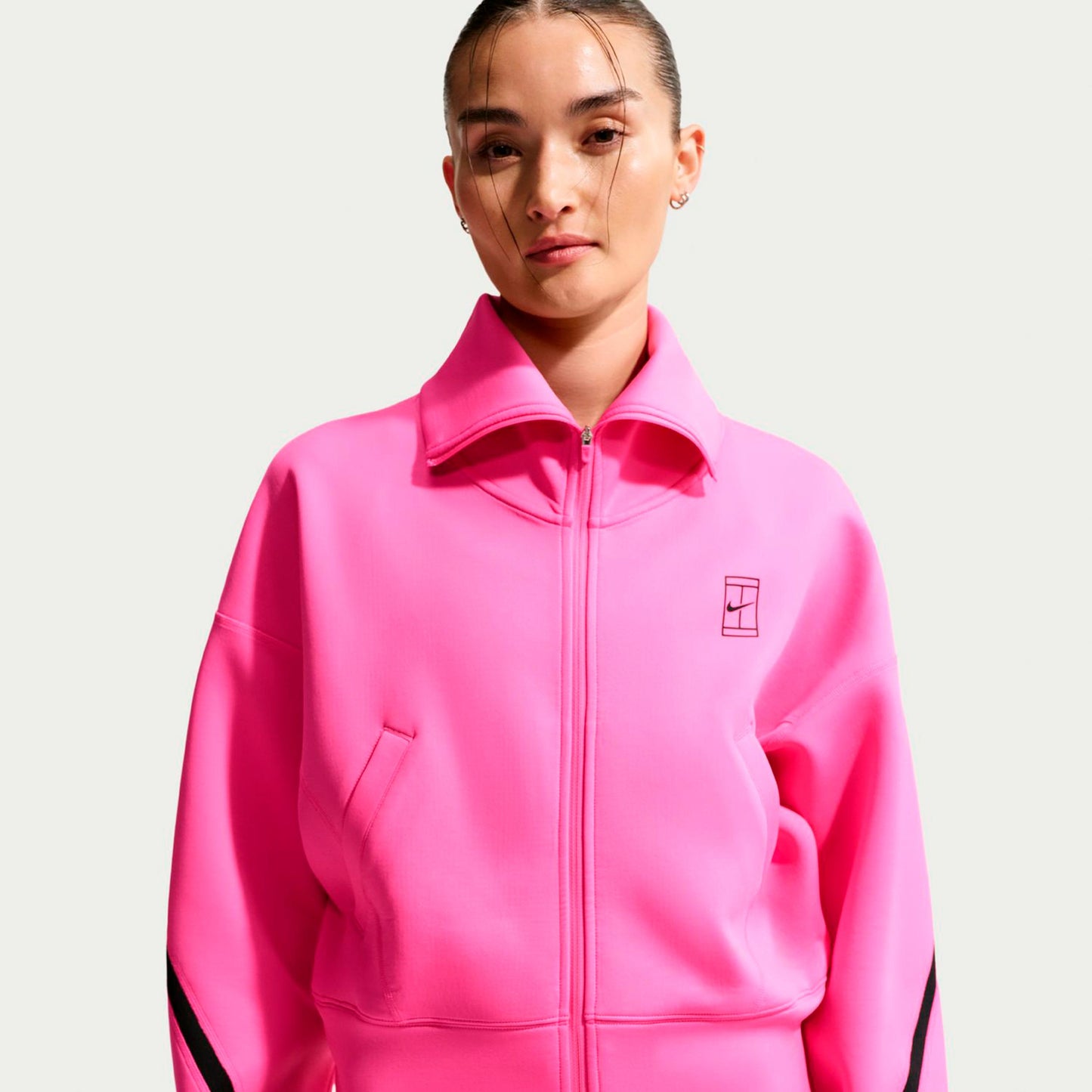 Nike Court Dri-Fit Advantage  Tréninková bunda Dámy-berry