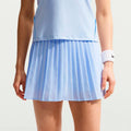 Dri-Fit Victory High Rise Pleated Sukně Dámy - světle modrá