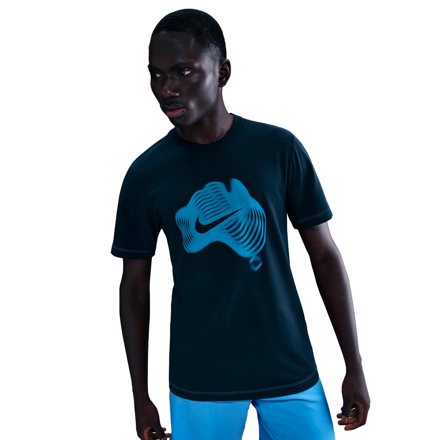 Nike Court Dri-Fit Tričko Muži-tmavě modrá