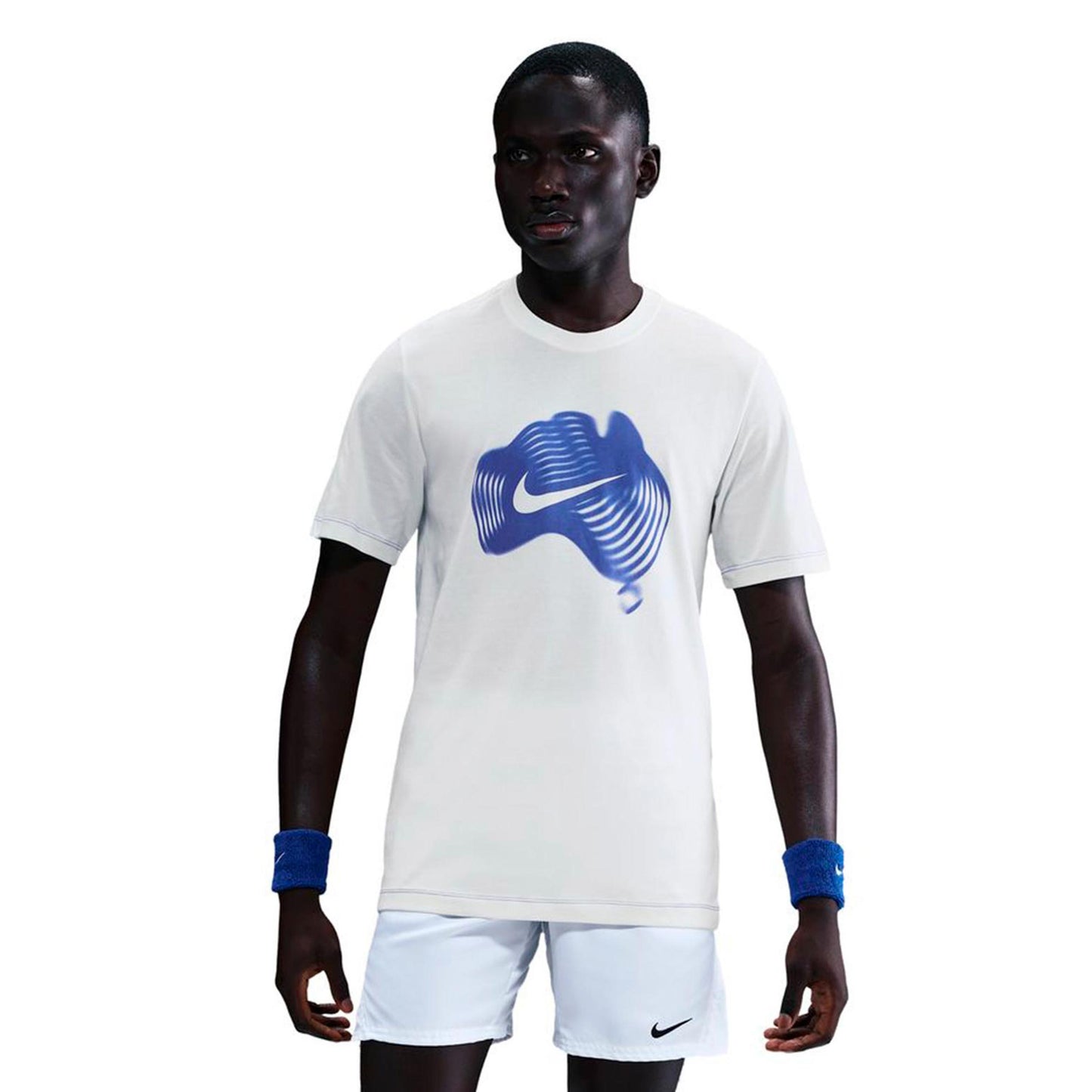 Nike Court Dri-Fit Tričko Muži-krémová, modrá
