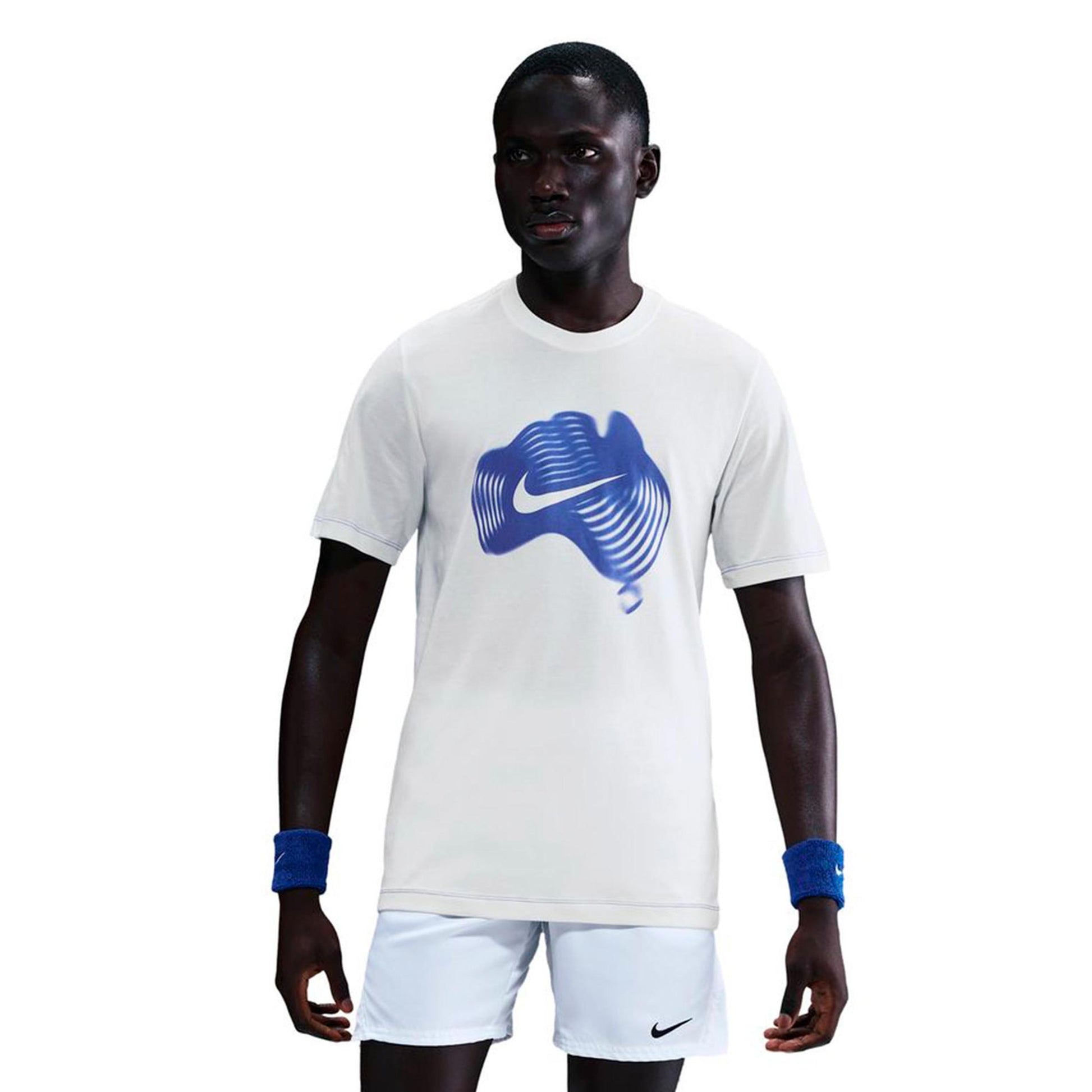 Nike Court Dri-Fit Tričko Muži-krémová, modrá