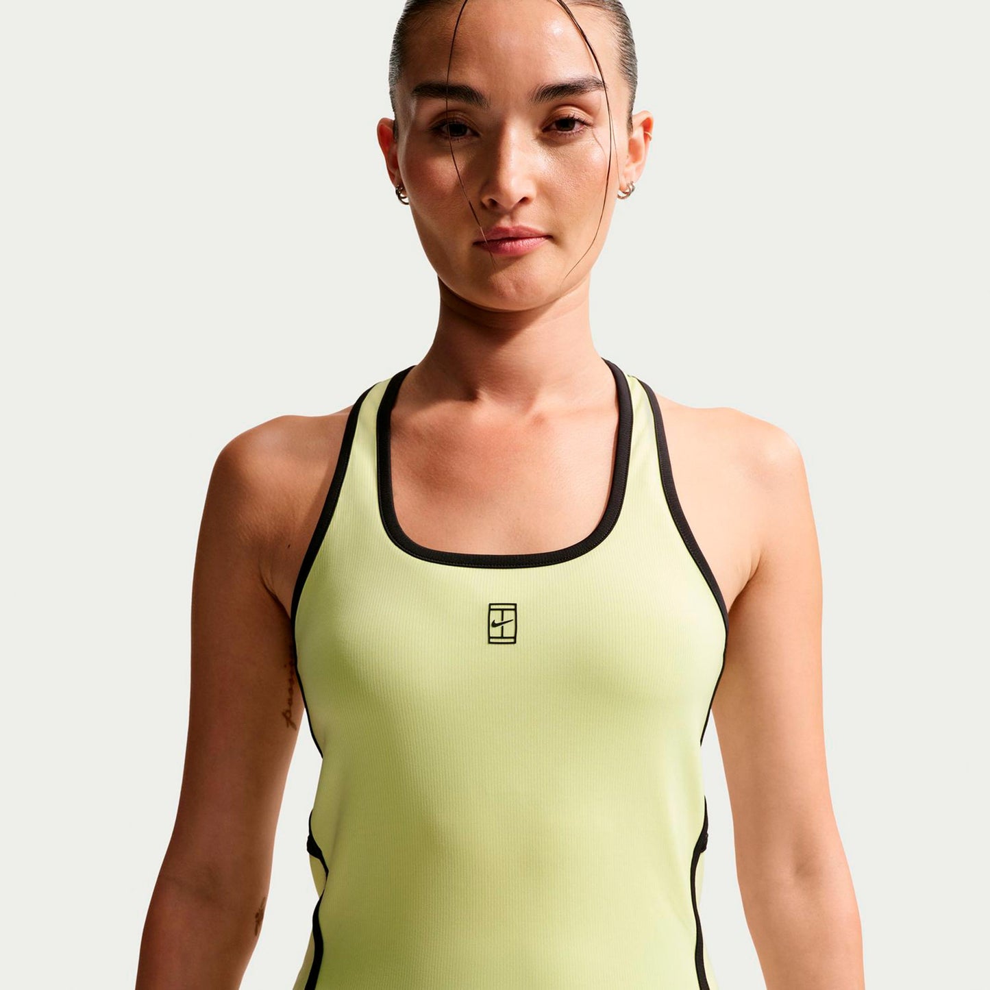 Nike Court Dri-Fit Advantage Sportovní tílko Dámy-limetková