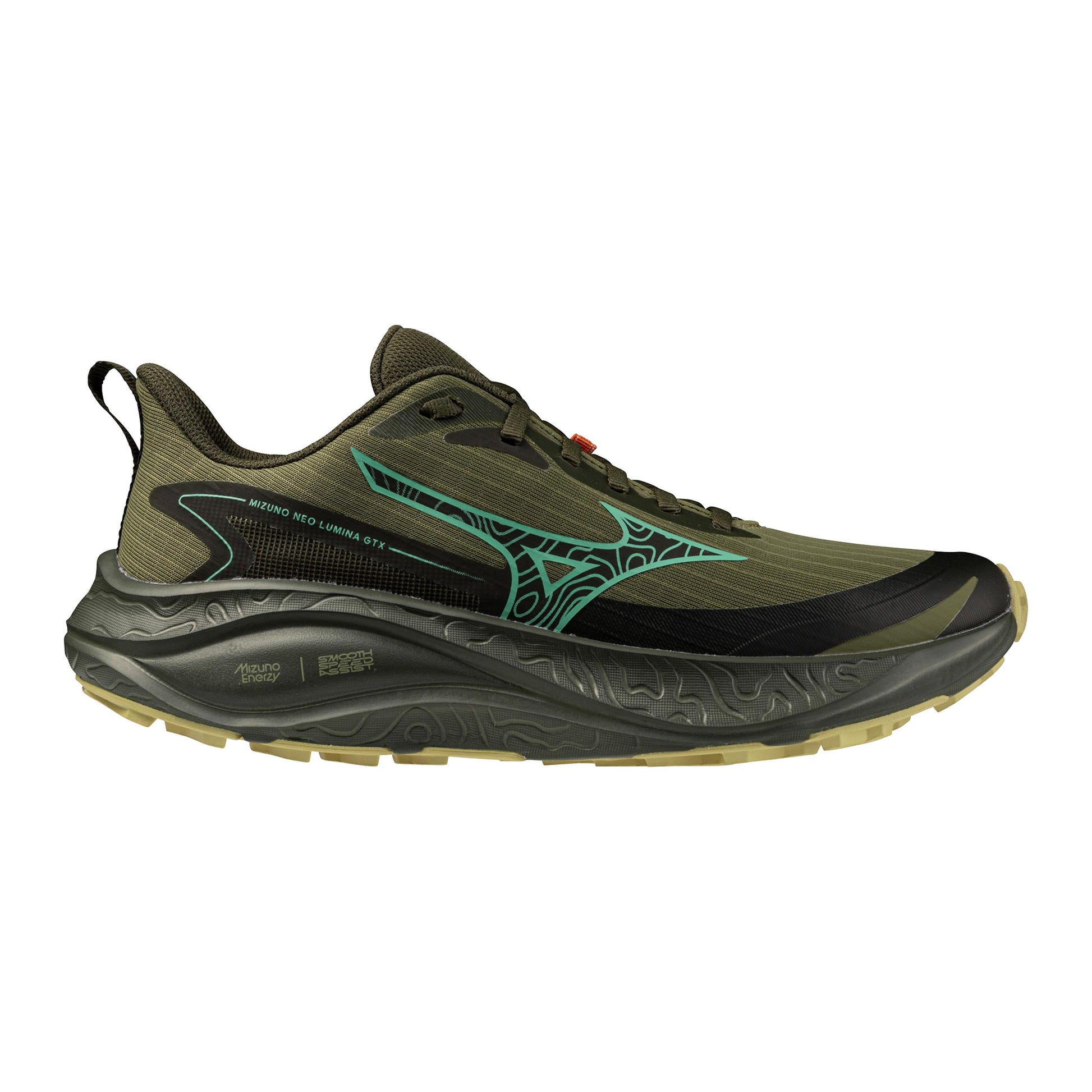 Mizuno Neo Lumina GTX  Obuv pro měkčí povrch,žádný asfalt Dámy - olivová, mátová