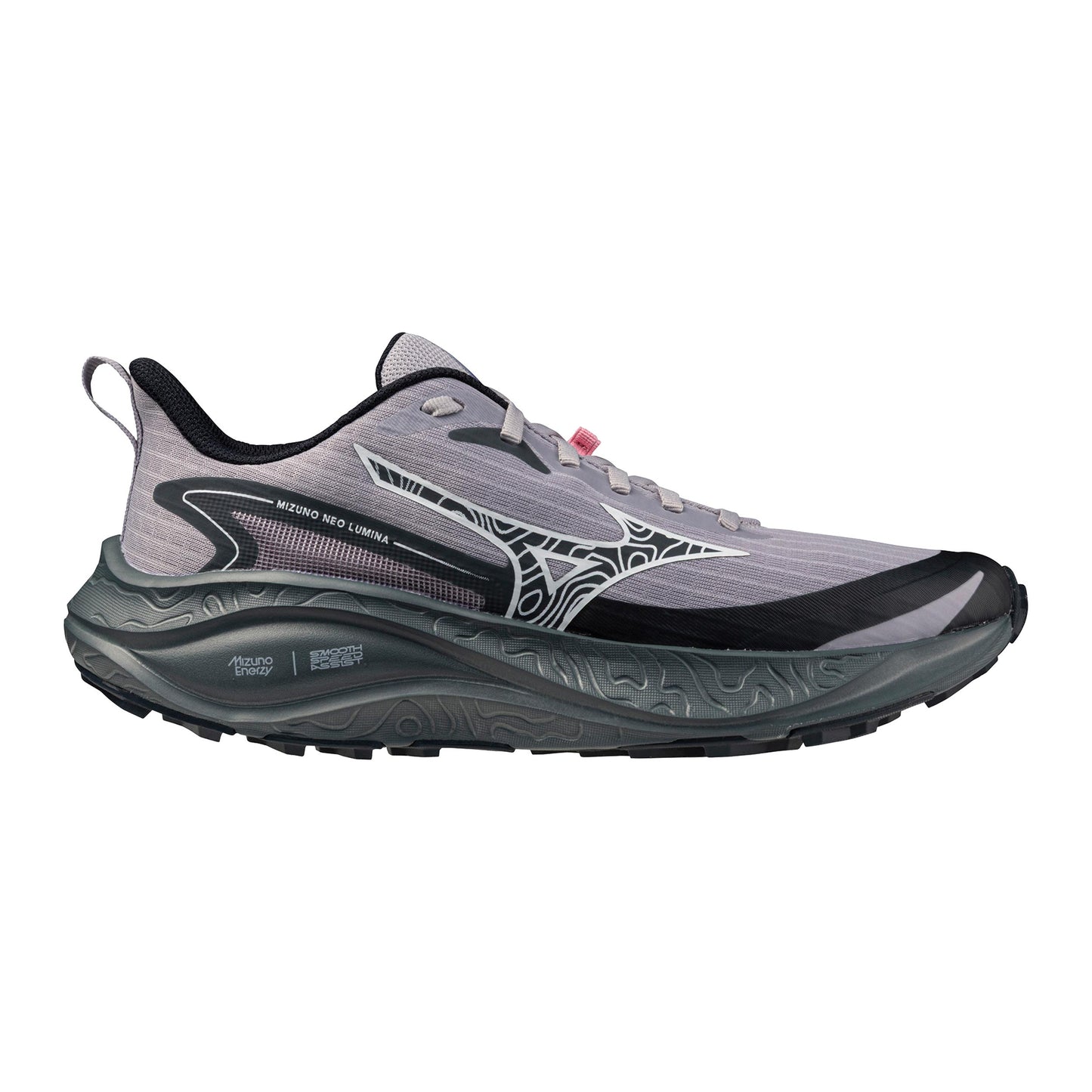 Mizuno Neo Lumina  Obuv pro měkčí povrch,žádný asfalt Dámy - šeříková, šedá