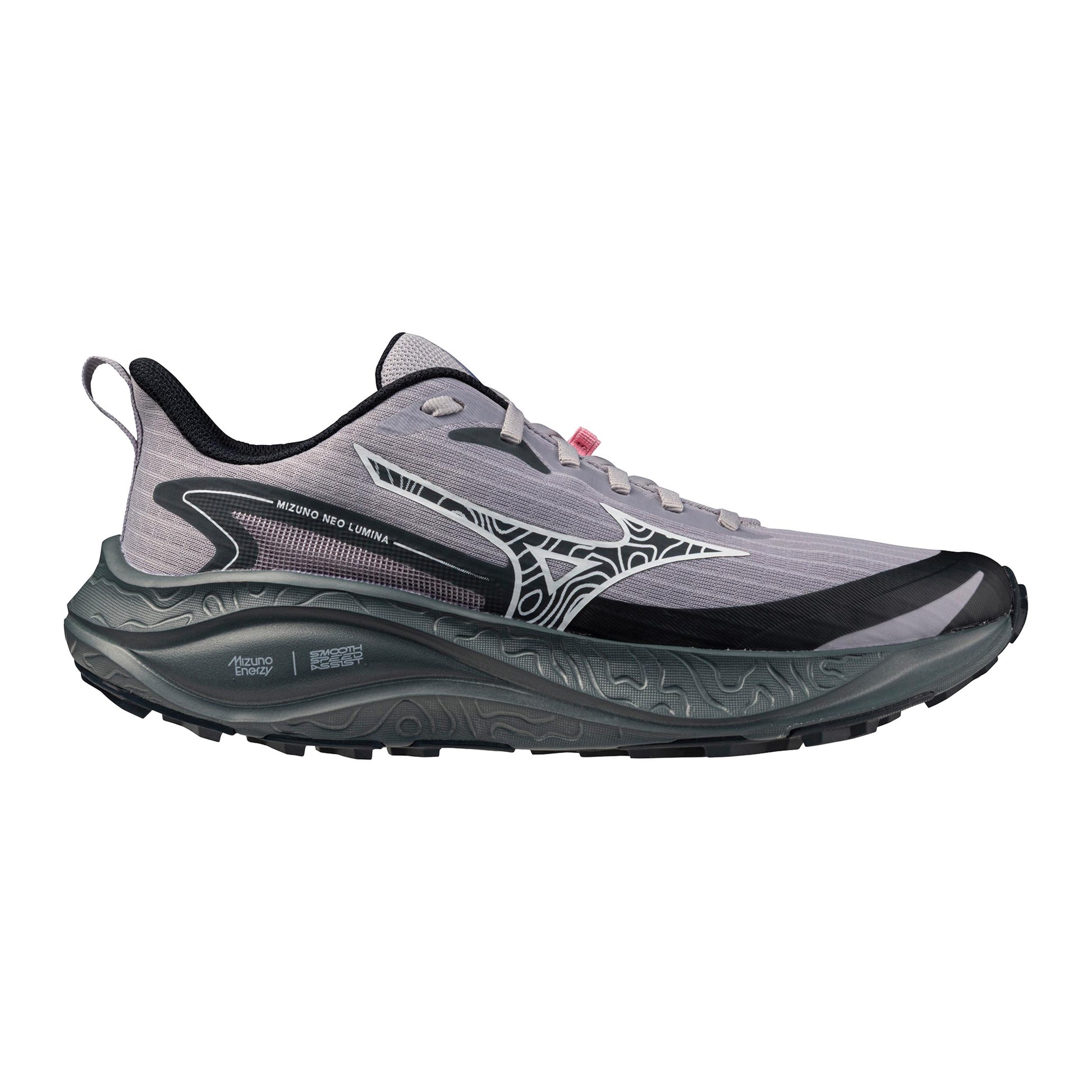Mizuno Neo Lumina  Obuv pro měkčí povrch,žádný asfalt Dámy - šeříková, šedá