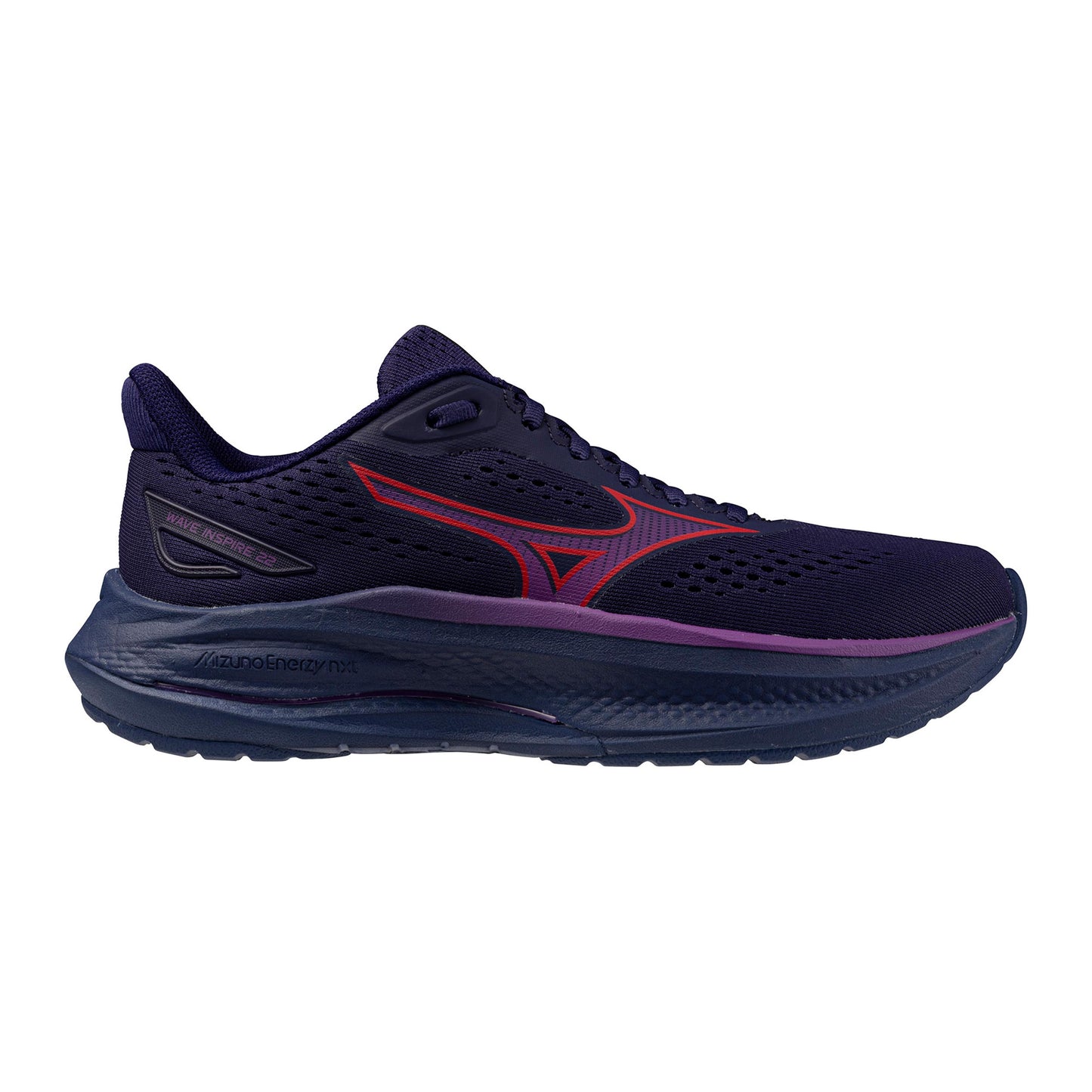 Mizuno Wave Inspire 22  Stabilní obuv Dámy - tmavě modrá, lila
