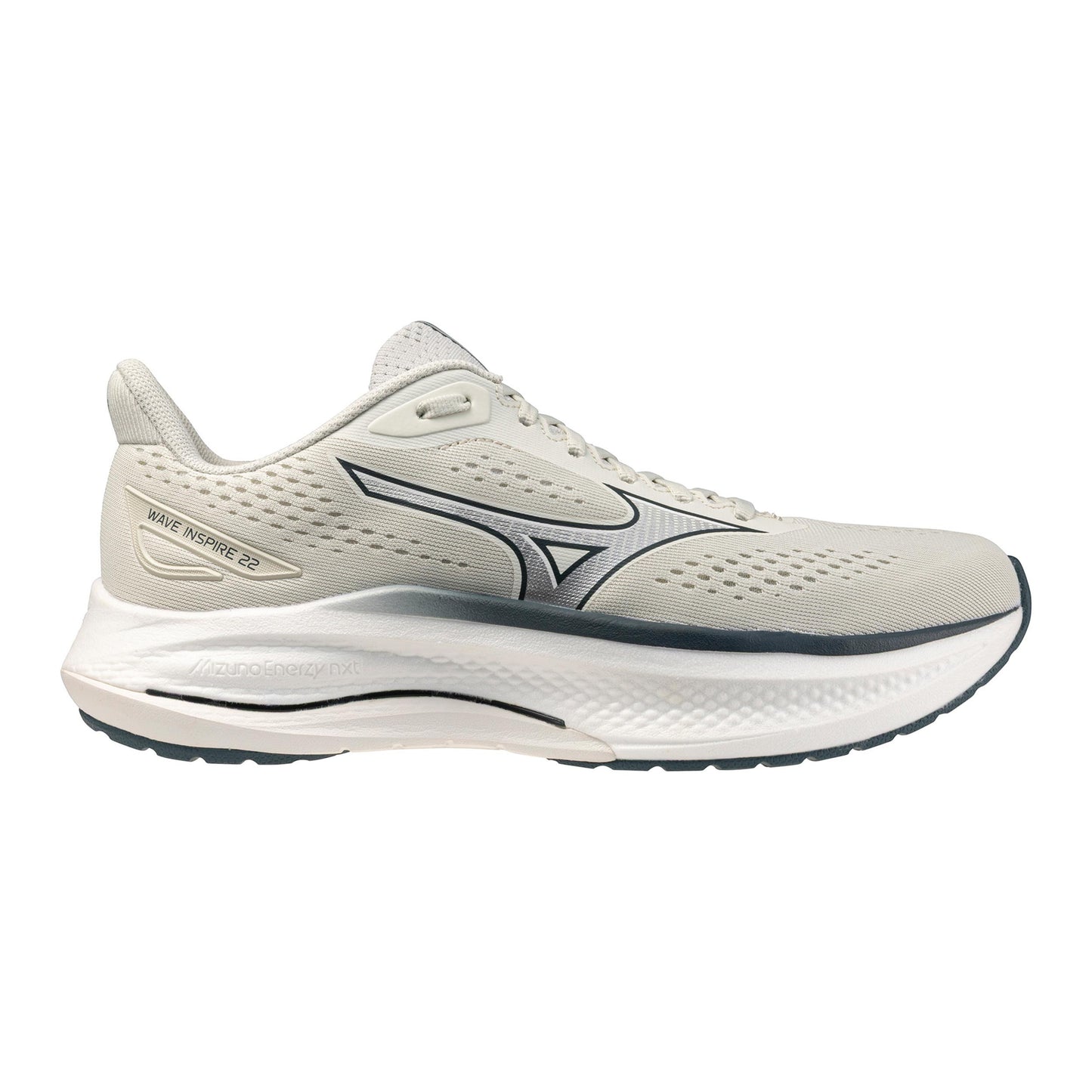 Mizuno Wave Inspire 22  Stabilní obuv Muži - béžová, šedá