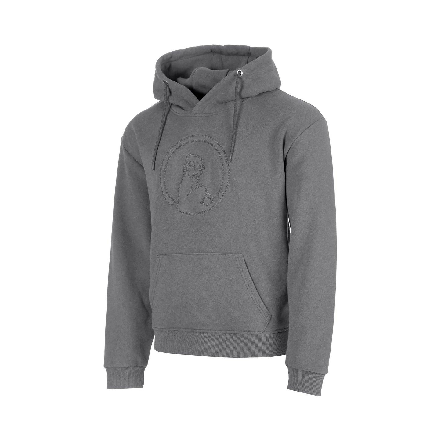 Quiet Please Crush Washed Out Loose Fit Hoody Chlapci-tmavě šedá, tmavě šedá
