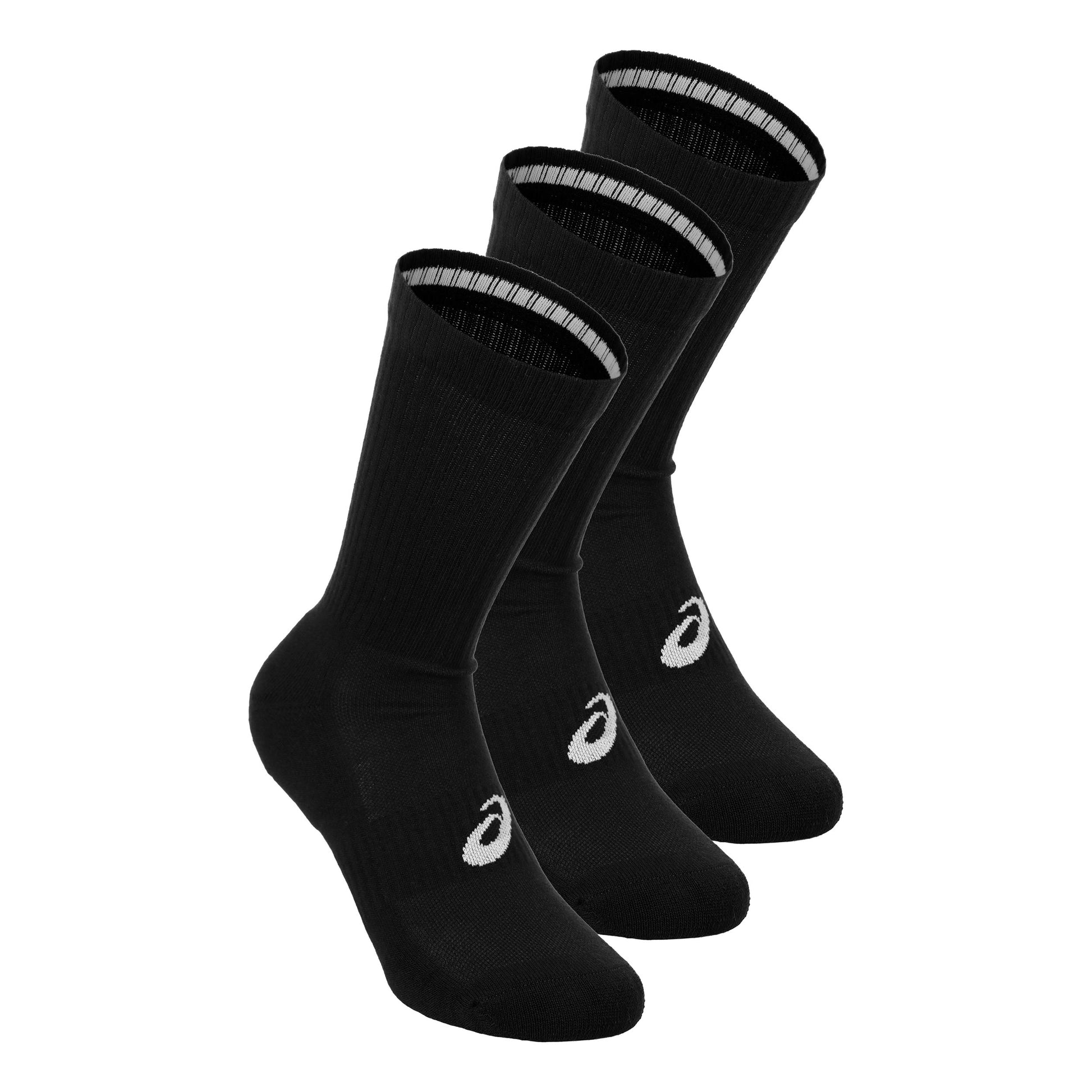 ASICS Tenisové ponožky - 3ks v baleni Unisex-černá