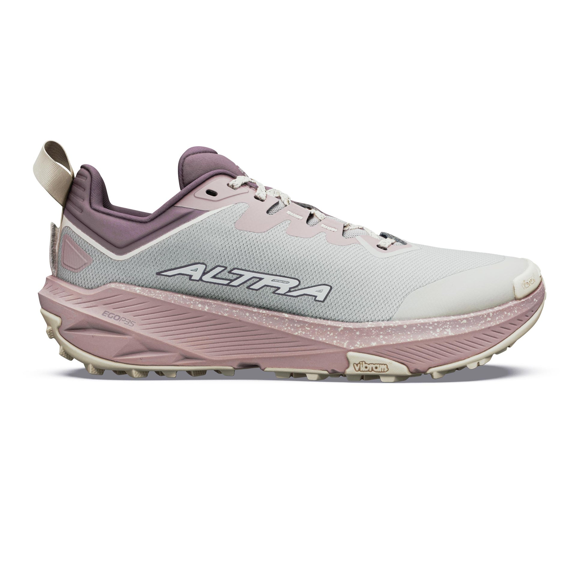 Altra Experience Wild 3+ Obuv pro měkčí povrch,žádný asfalt Dámy - khaki, fialová