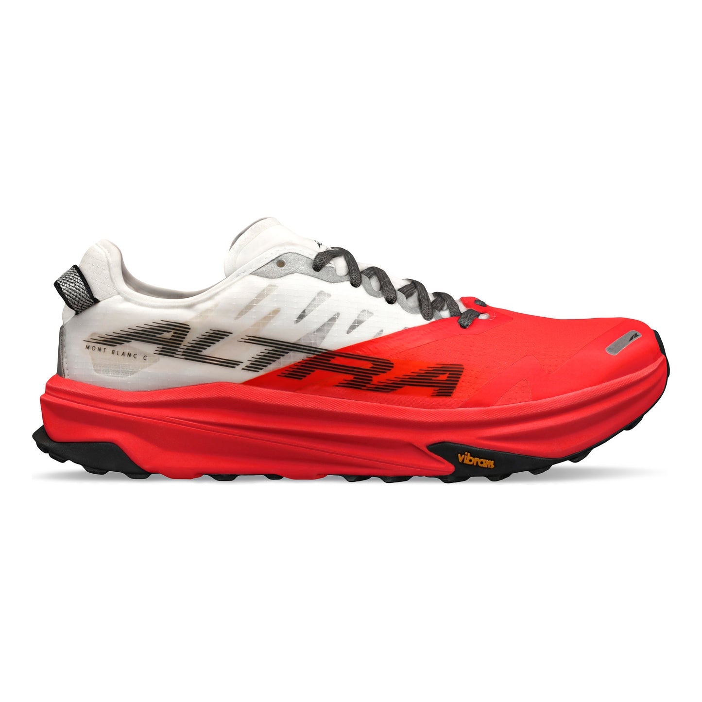 Altra Mont Blanc Carbon Obuv pro měkčí povrch,žádný asfalt Muži - bílá, korálová