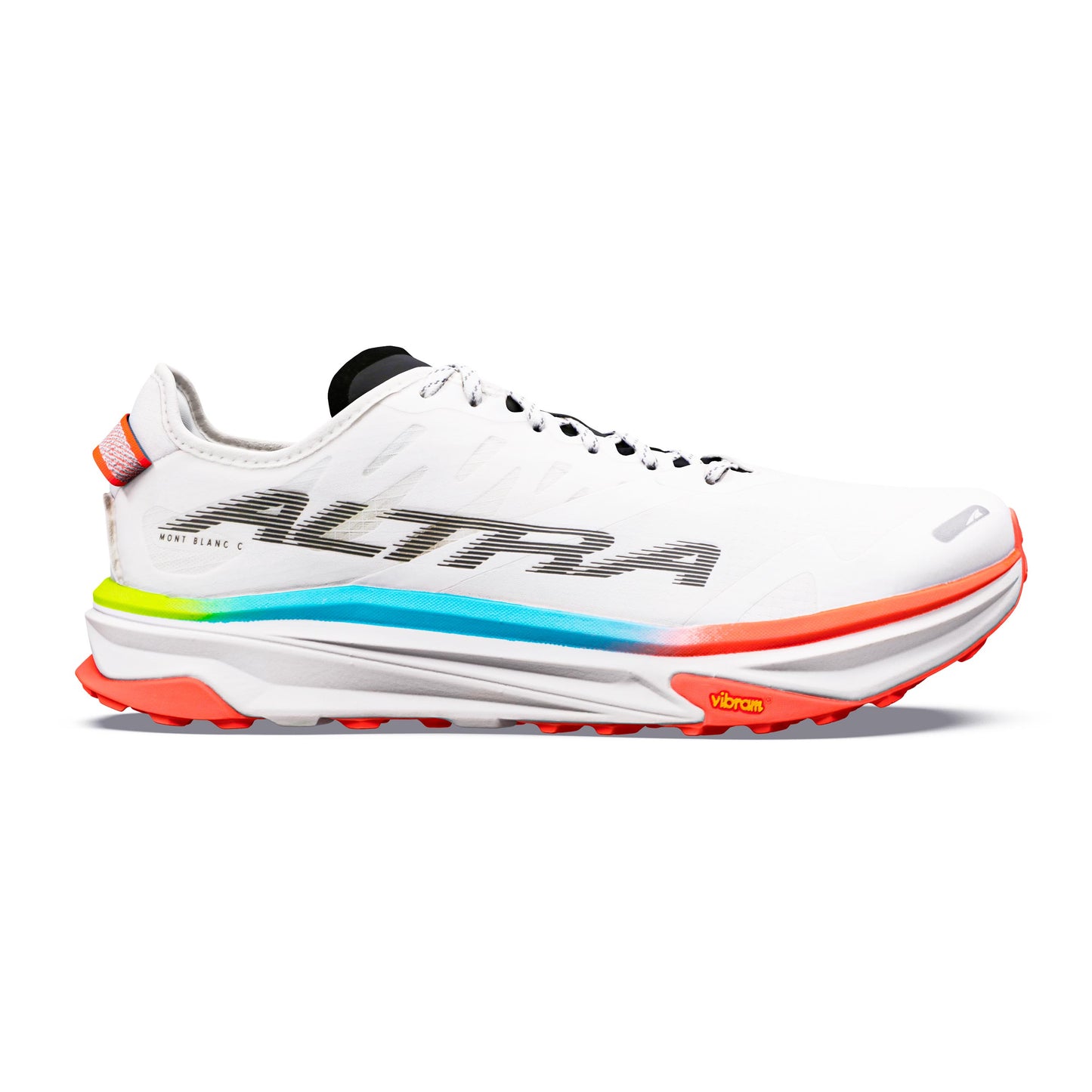 Altra Mont Blanc Carbon Obuv pro měkčí povrch,žádný asfalt Muži - bílá, vícebarevné