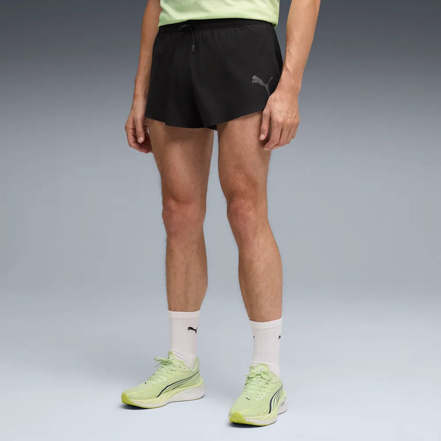 Puma Lightspeed Ultraweave 2in Split  Běžecké šortky Muži - černá