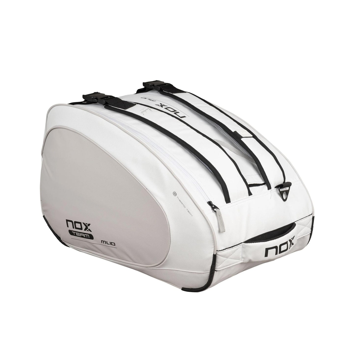 NOX AT10 Team Taška na padelovou raketu -bílá, šedá