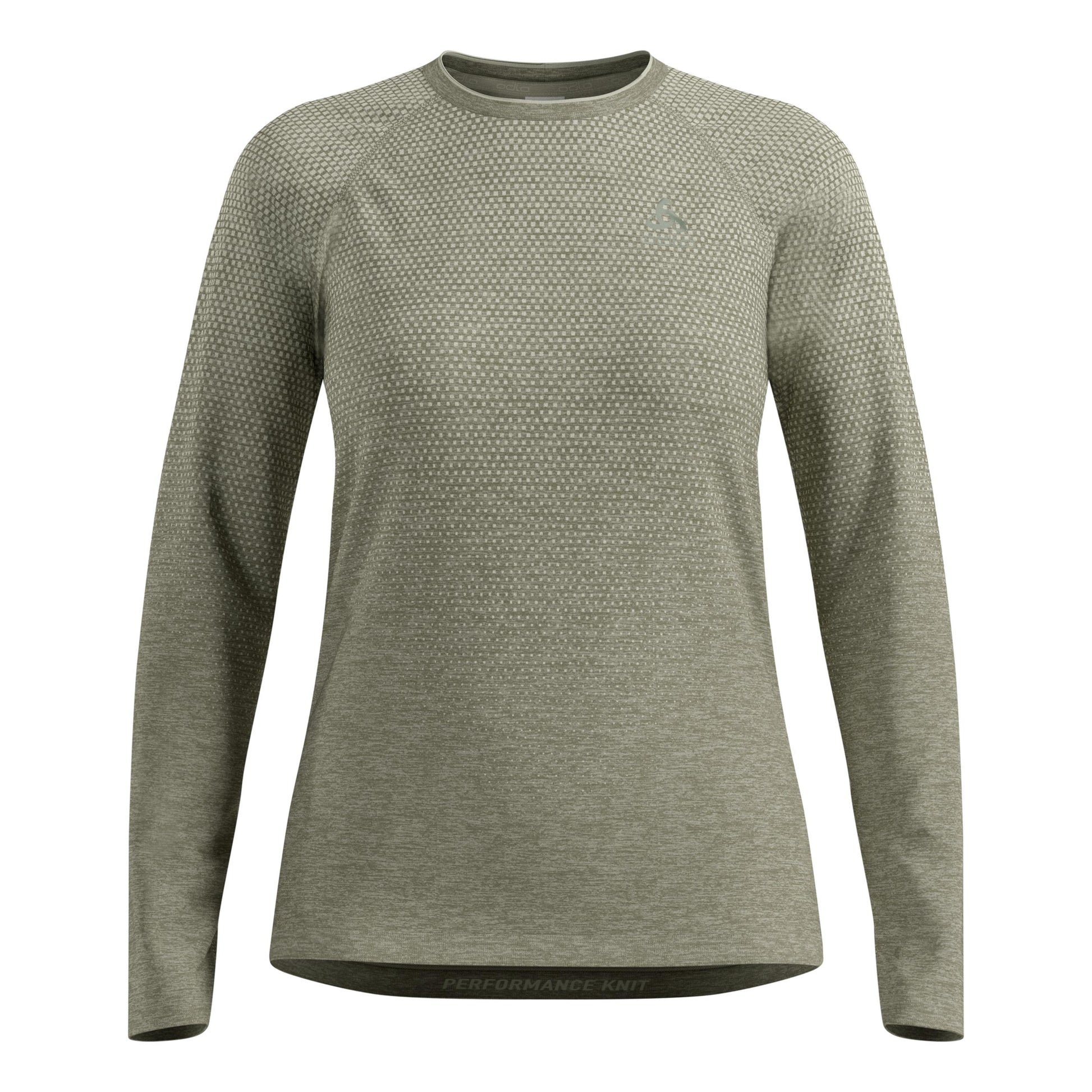 Odlo Essential Seamless  Běžecké tričko Dámy - olivová