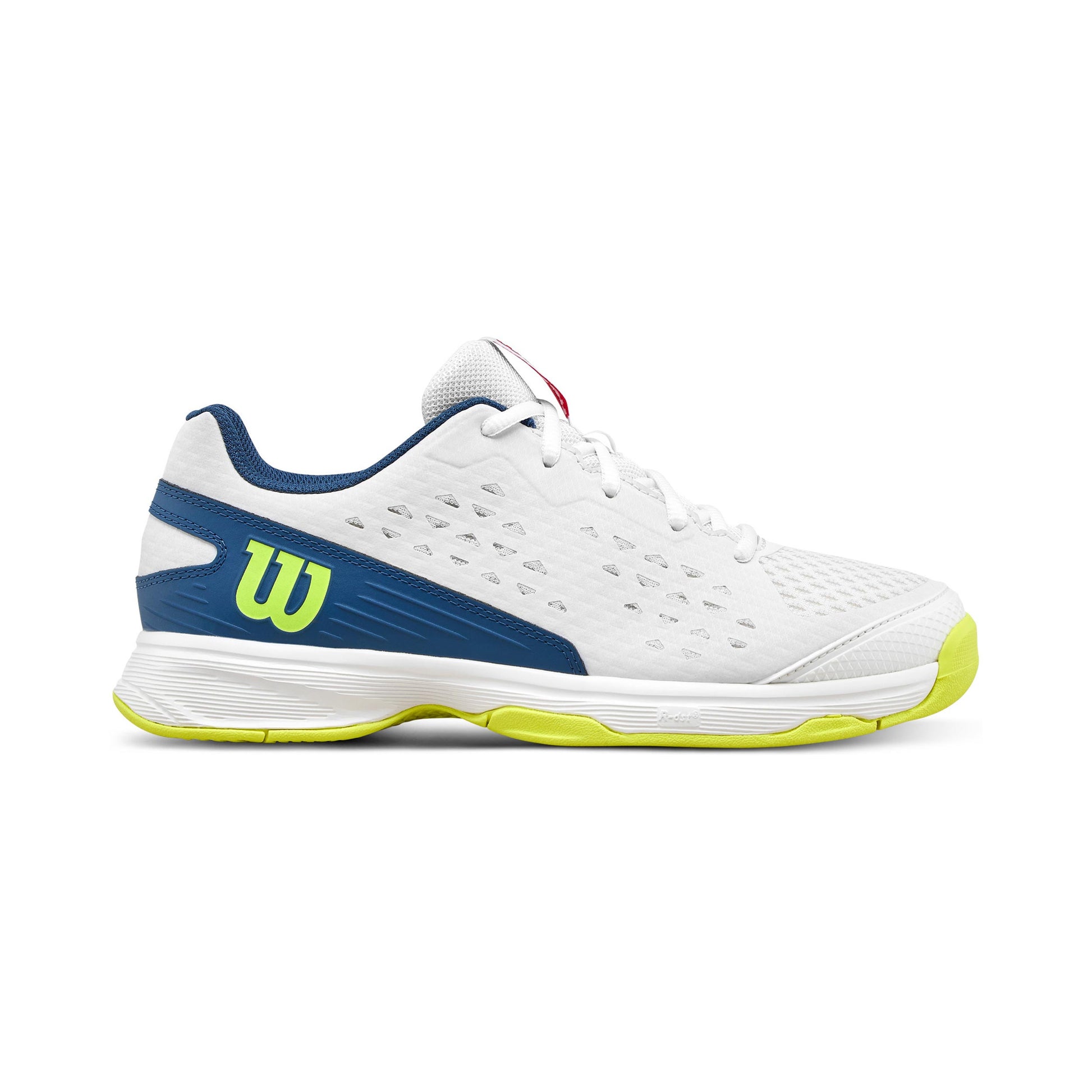 Wilson Rush Pro Jr Obuv na všechny povrchy Děti - bílá, modrá