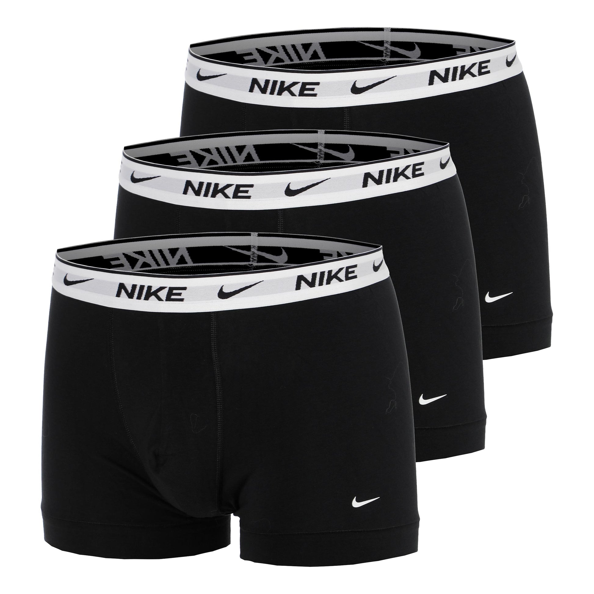 Nike Essential Cotton Stretch Trunk Trenýrky 3ks v baleni Muži - černá, bílá