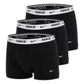 Essential Cotton Stretch Trunk Trenýrky 3ks v baleni Muži - černá, bílá