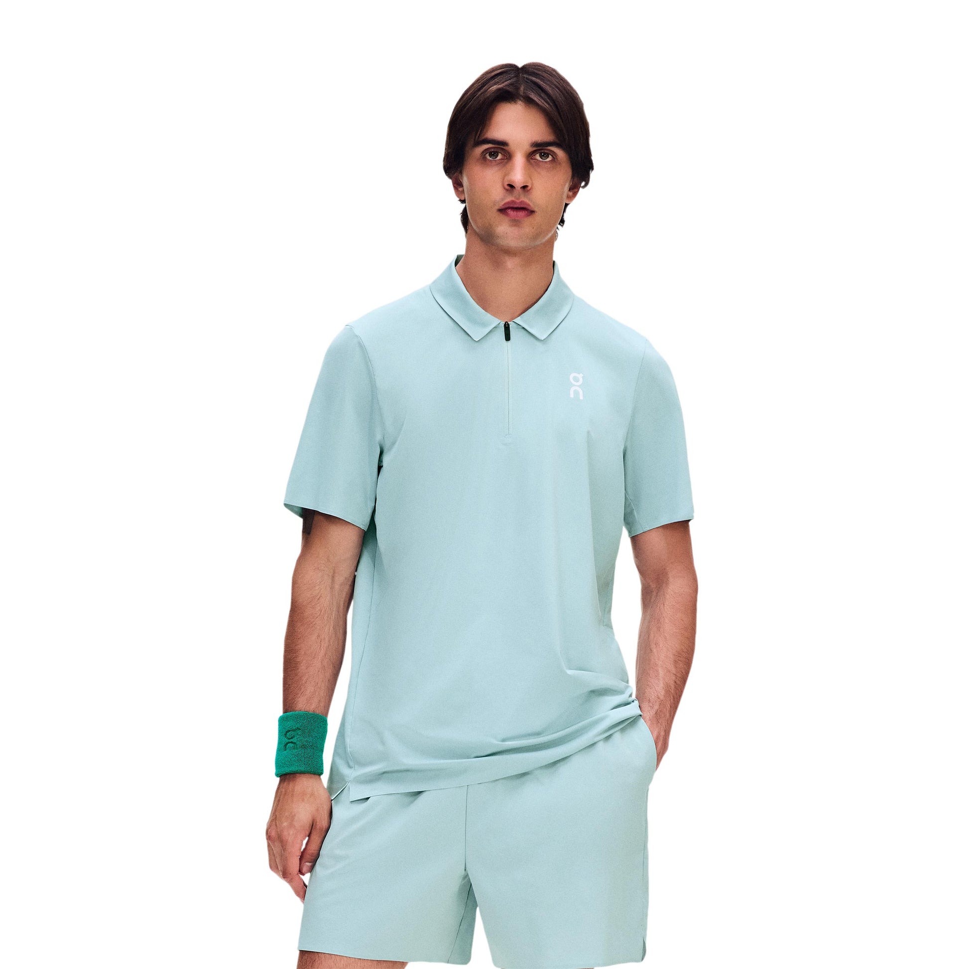 On Court Polo Pólo Muži - modrošedá