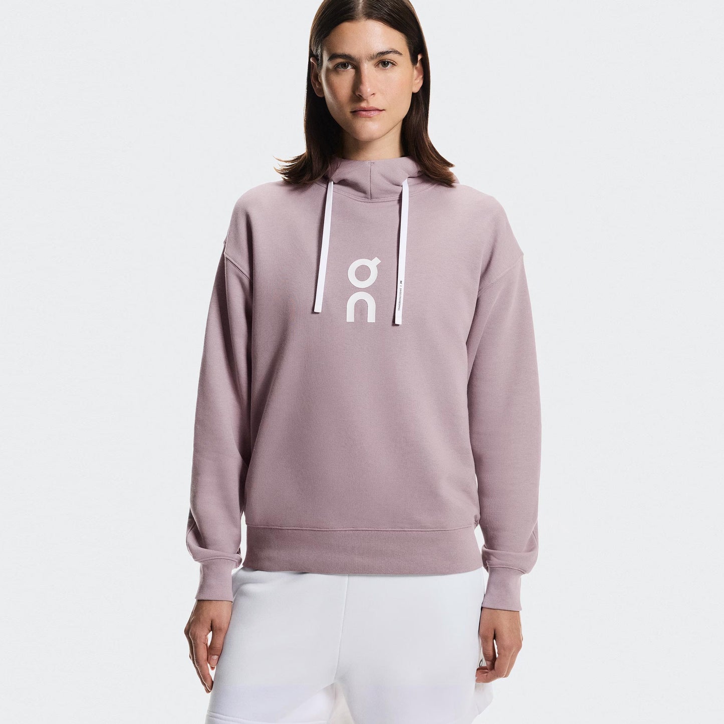 On Club Hoody Dámy - fialová, bílá