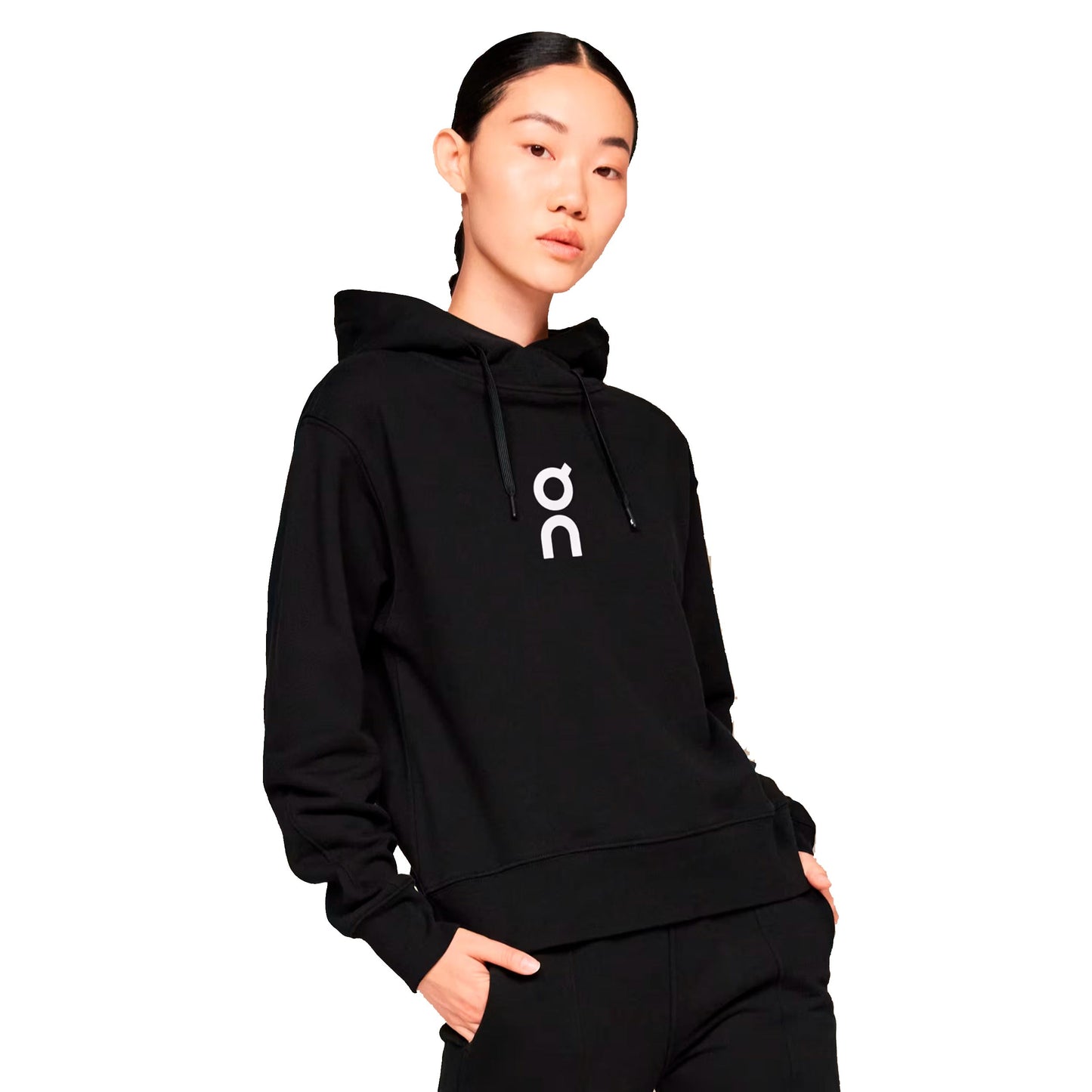 On Club Hoody Dámy - černá, bílá