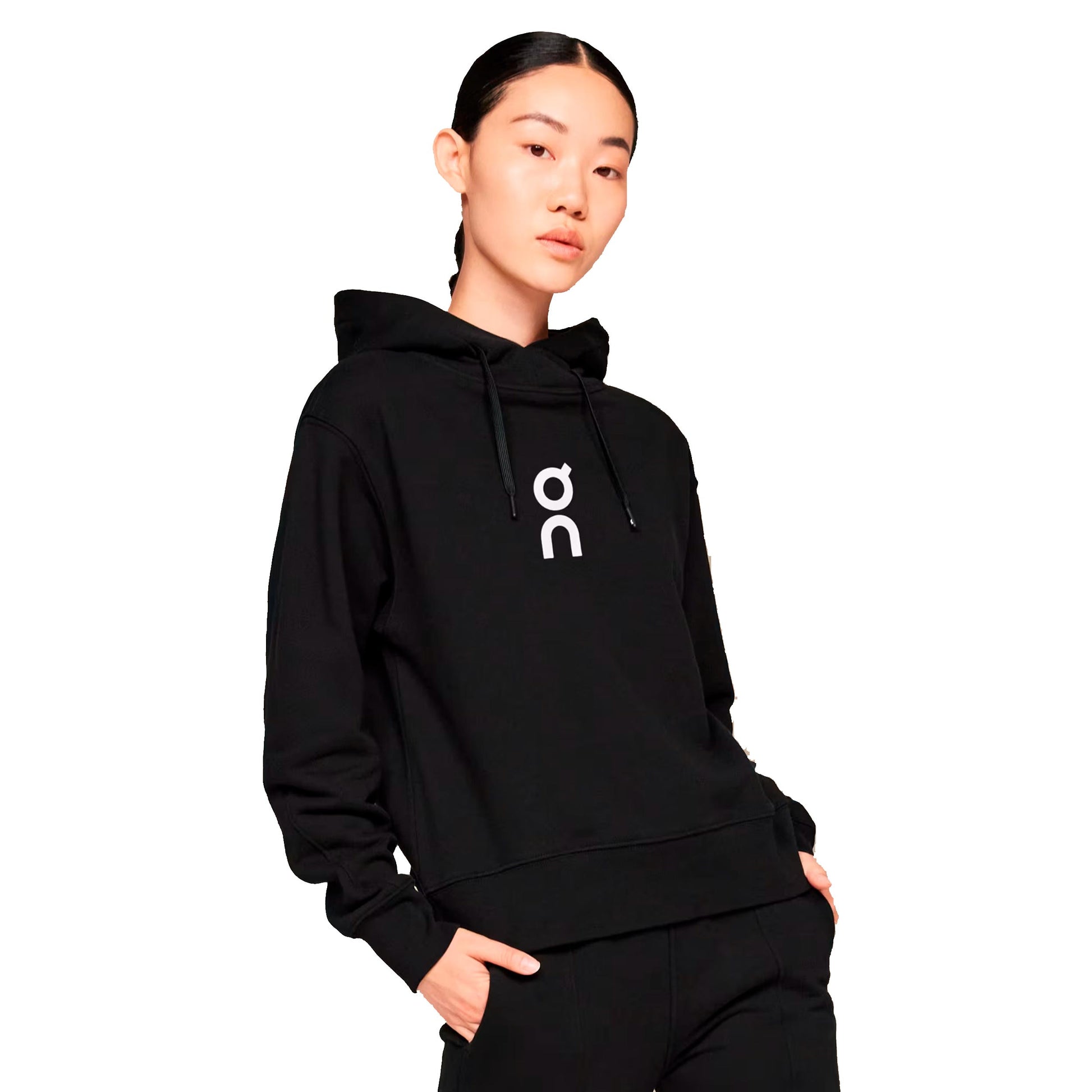 On Club Hoody Dámy - černá, bílá