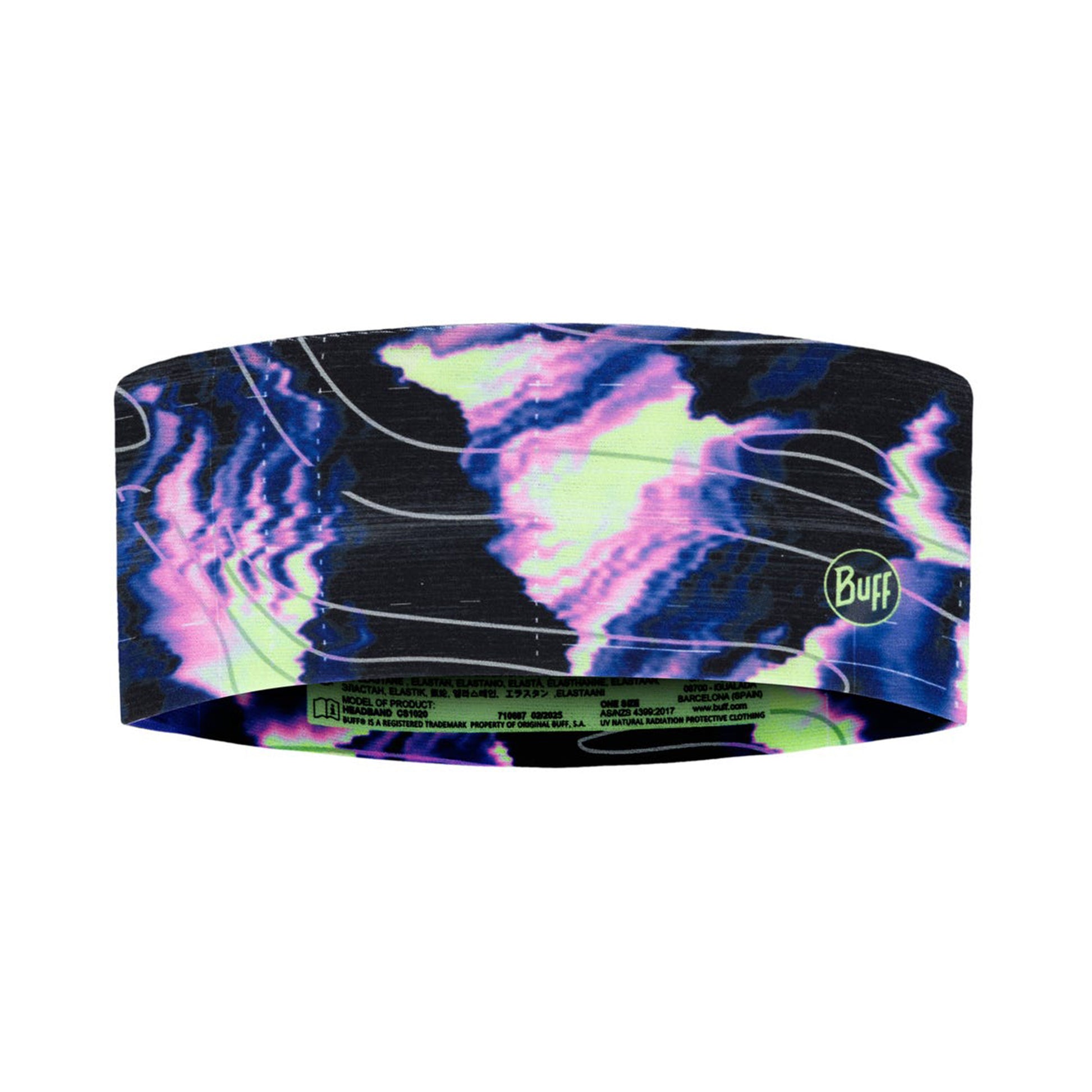 Buff CoolNet UV® Wide Čelenka Unisex-modrá