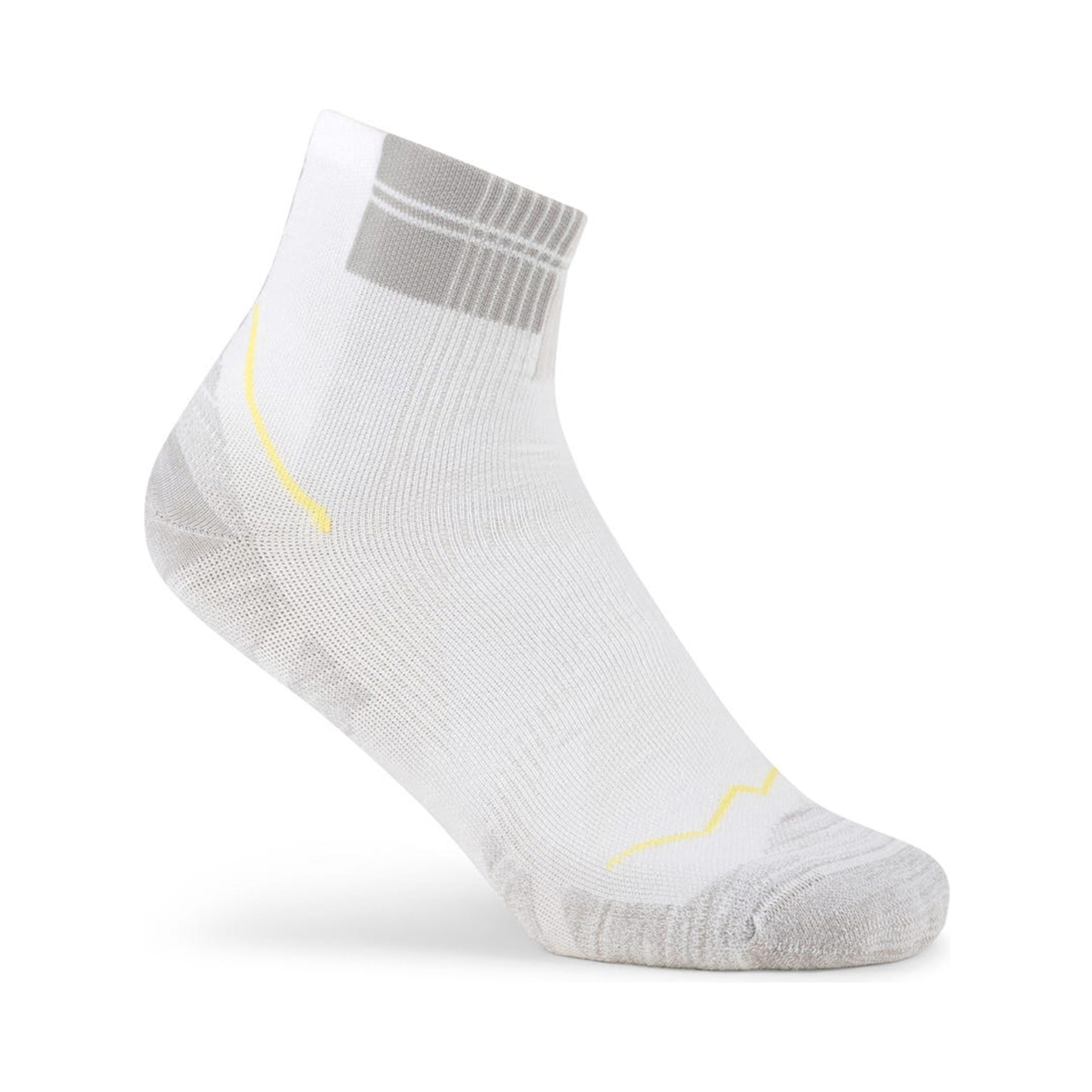 Buff Coolnet Quarter  Running ponožky Unisex-bílá