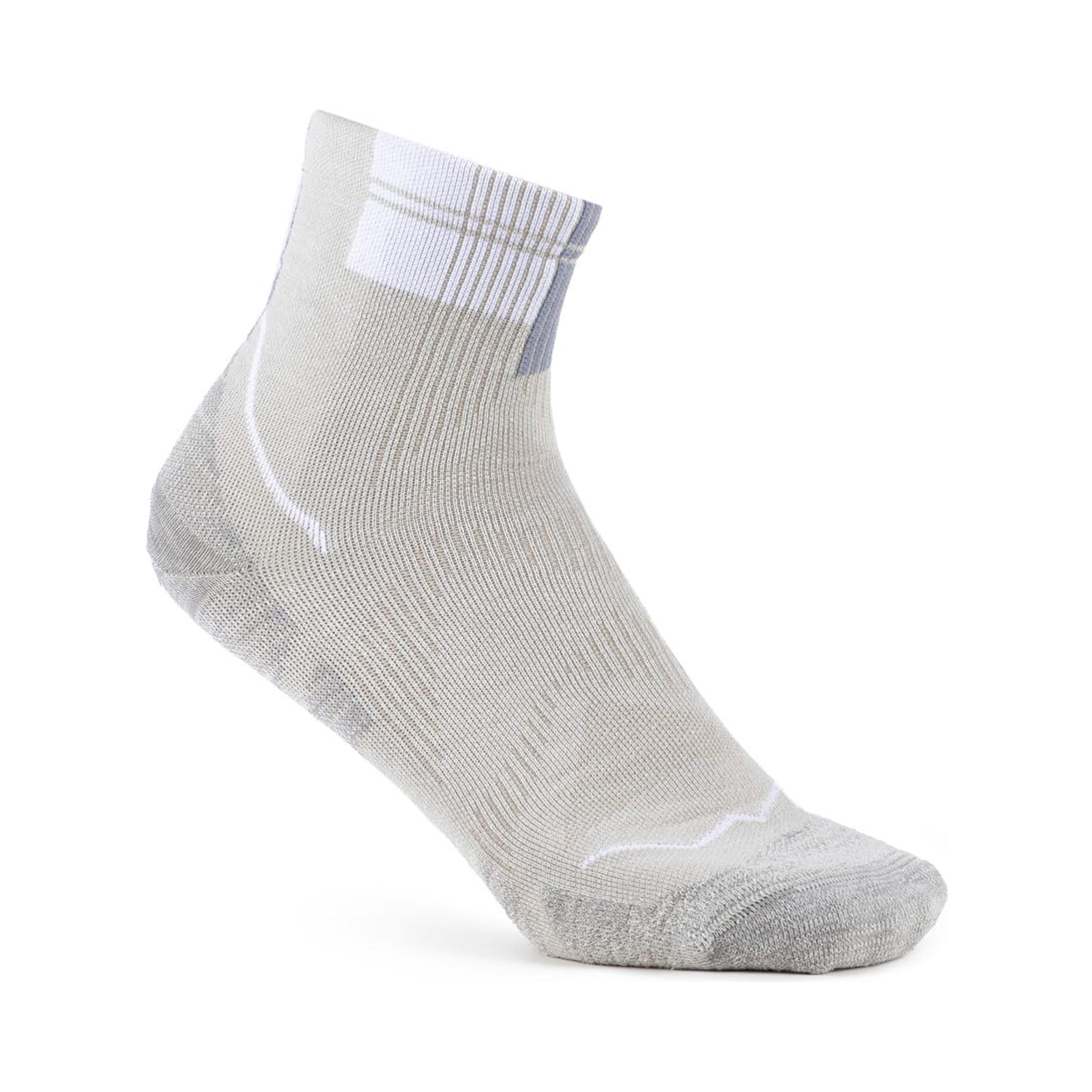 Buff Coolnet Quarter  Running ponožky Unisex-béžová