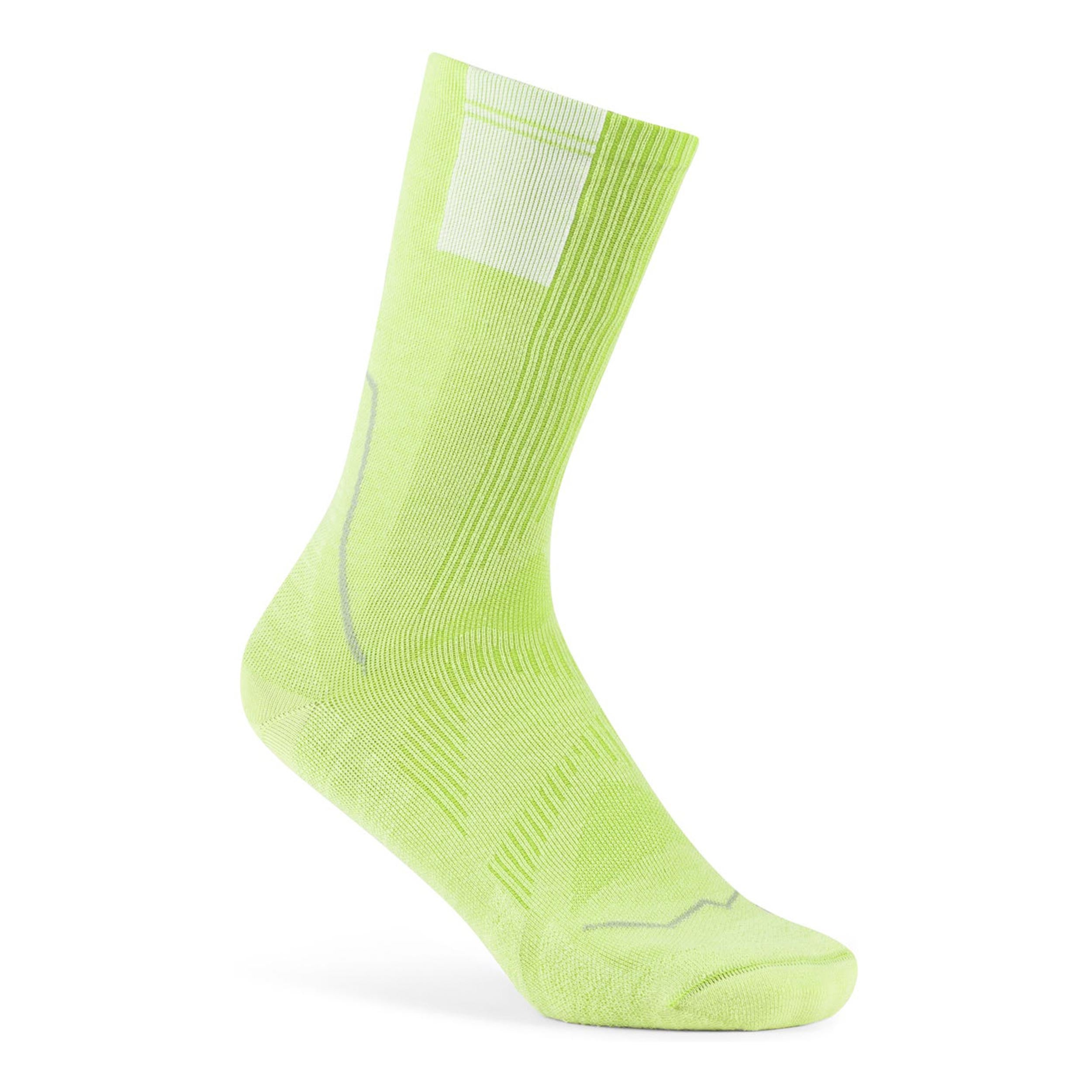Buff Coolnet Crew  Running ponožky Unisex-zelená